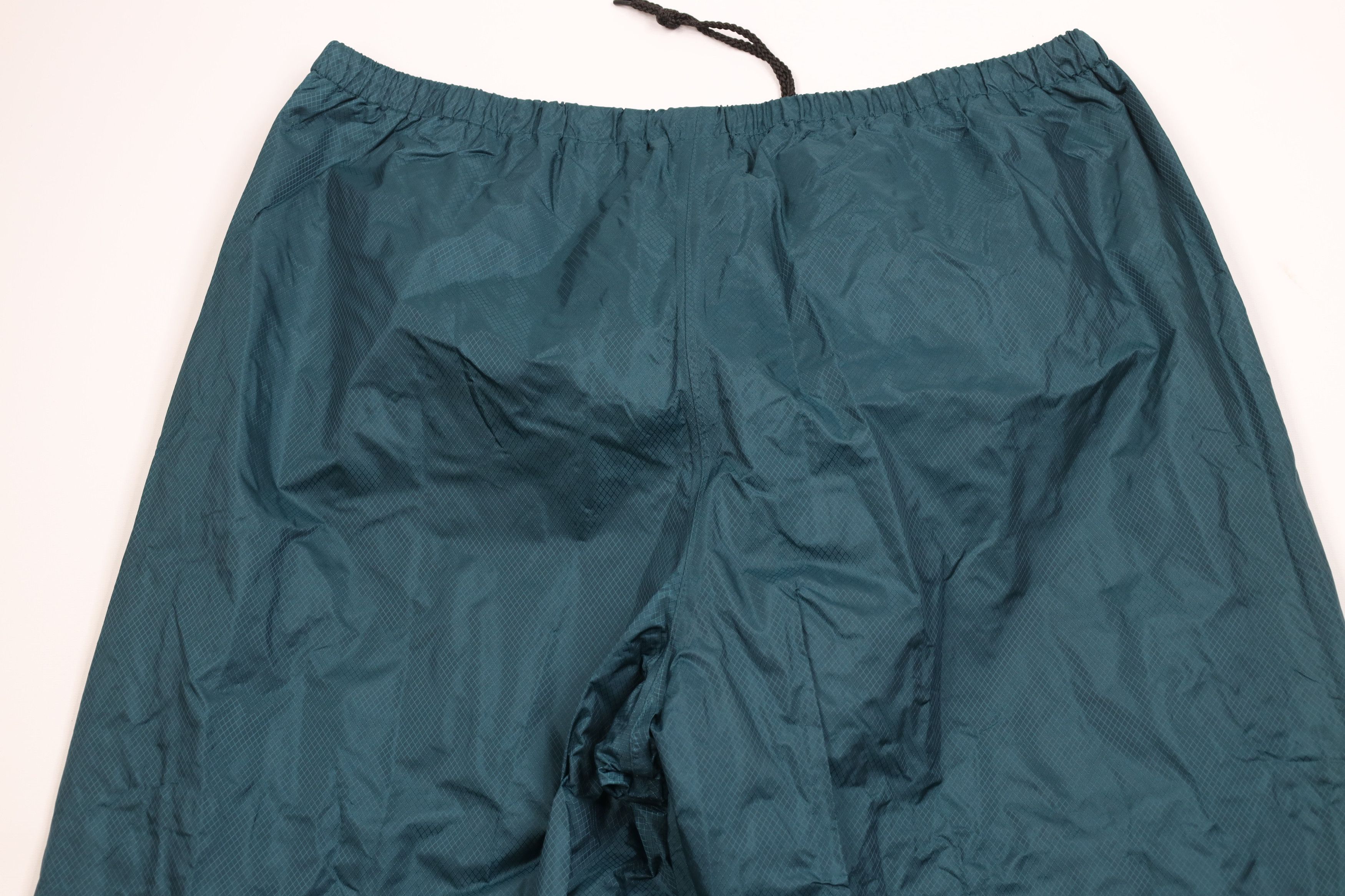 Vintage Vintage 90s Streetwear Ripstop Wide Leg Rain Pants Green Size US 36 / EU 52 - 8 Thumbnail