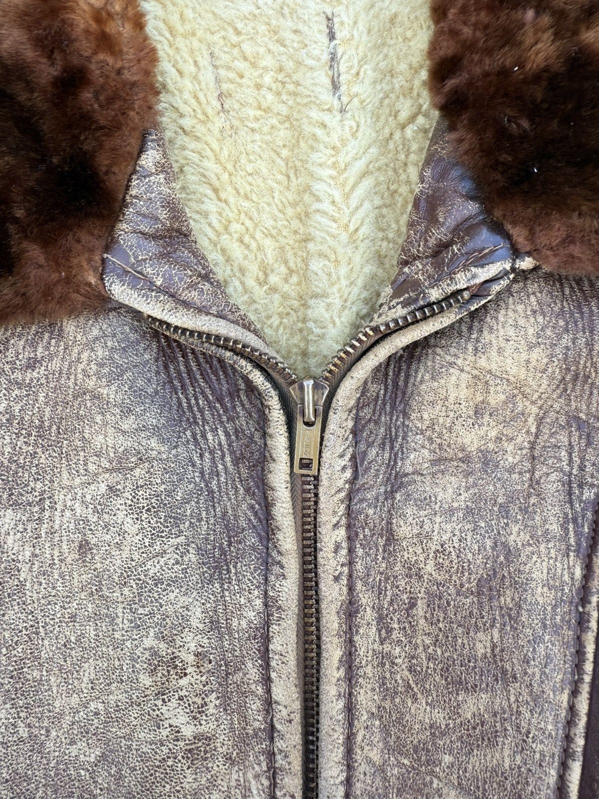 Other 1940’s WWII Air Force B-3 shearling bomber Size US S / EU 44-46 / 1 - 4 Thumbnail