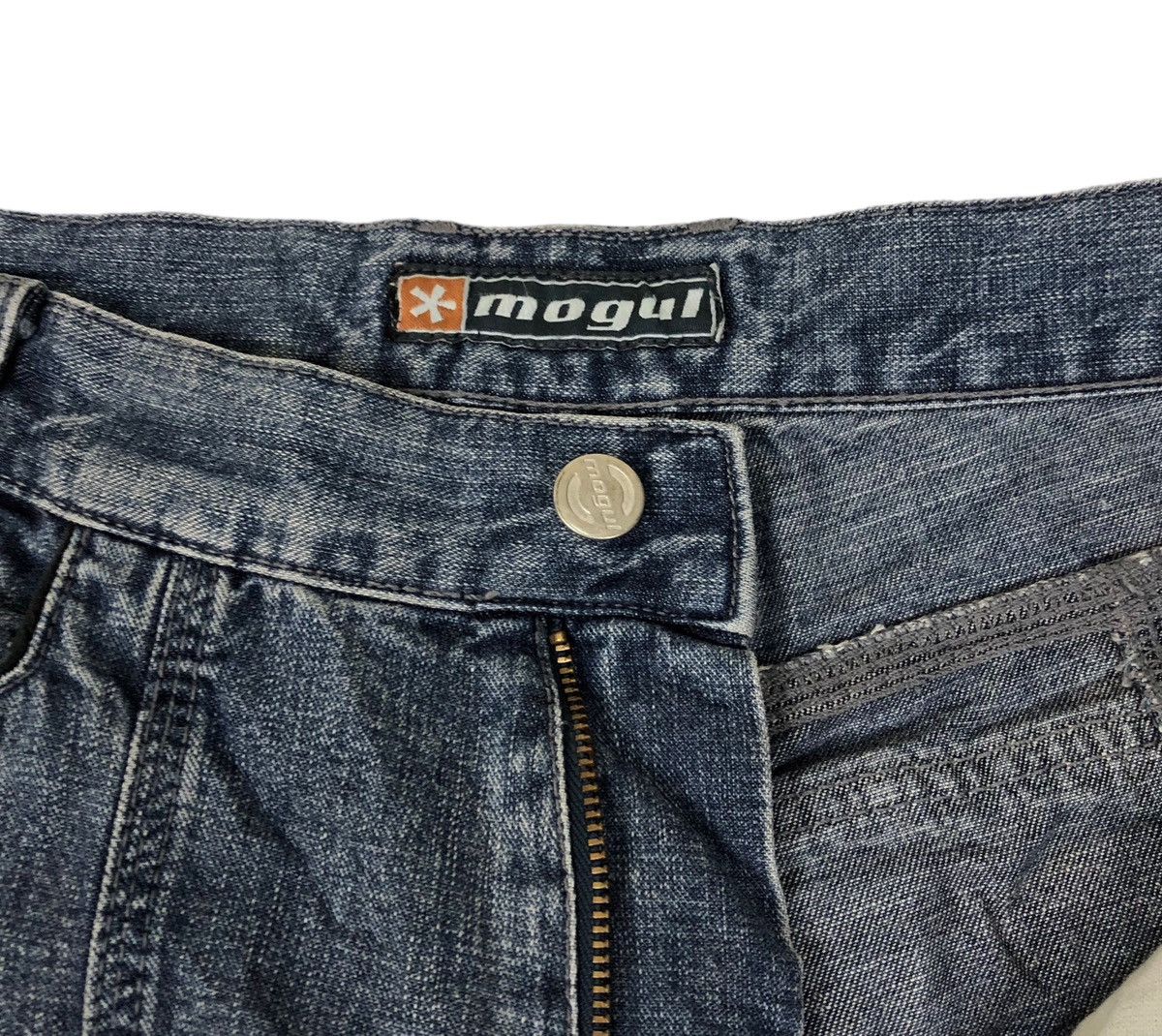 Vintage Japan Brand Mogul Baggy Hip Hop Jeans Size US 33 - 12 Thumbnail