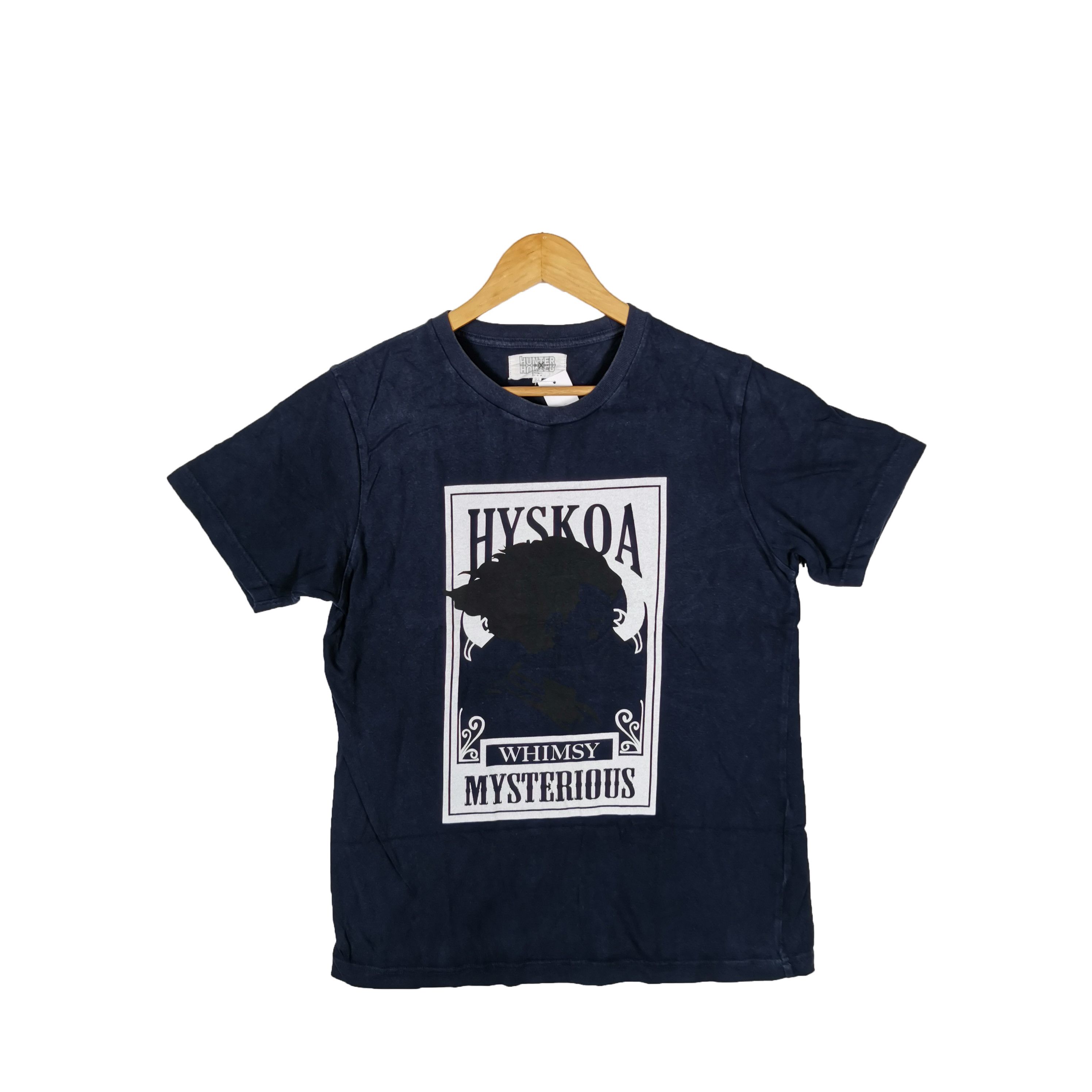 Anime Y2K Hunter Hyskoa T-Shirt Japanese Anime Manga Tees Size US M / EU 48-50 / 2 - 1 Thumbnail