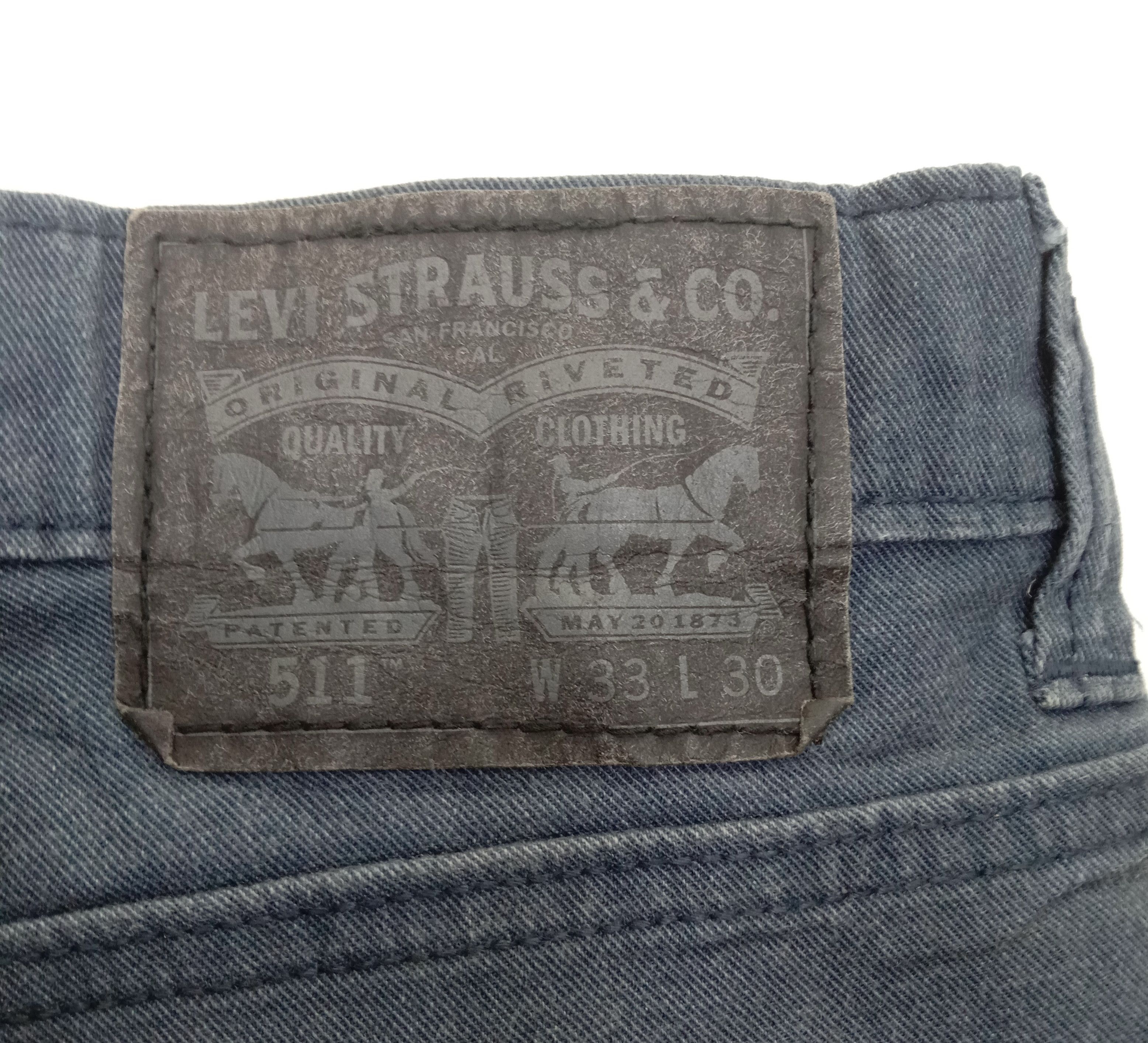Levi's Vintage Levi's 511 Slim Jeans Size US 33 - 14 Thumbnail