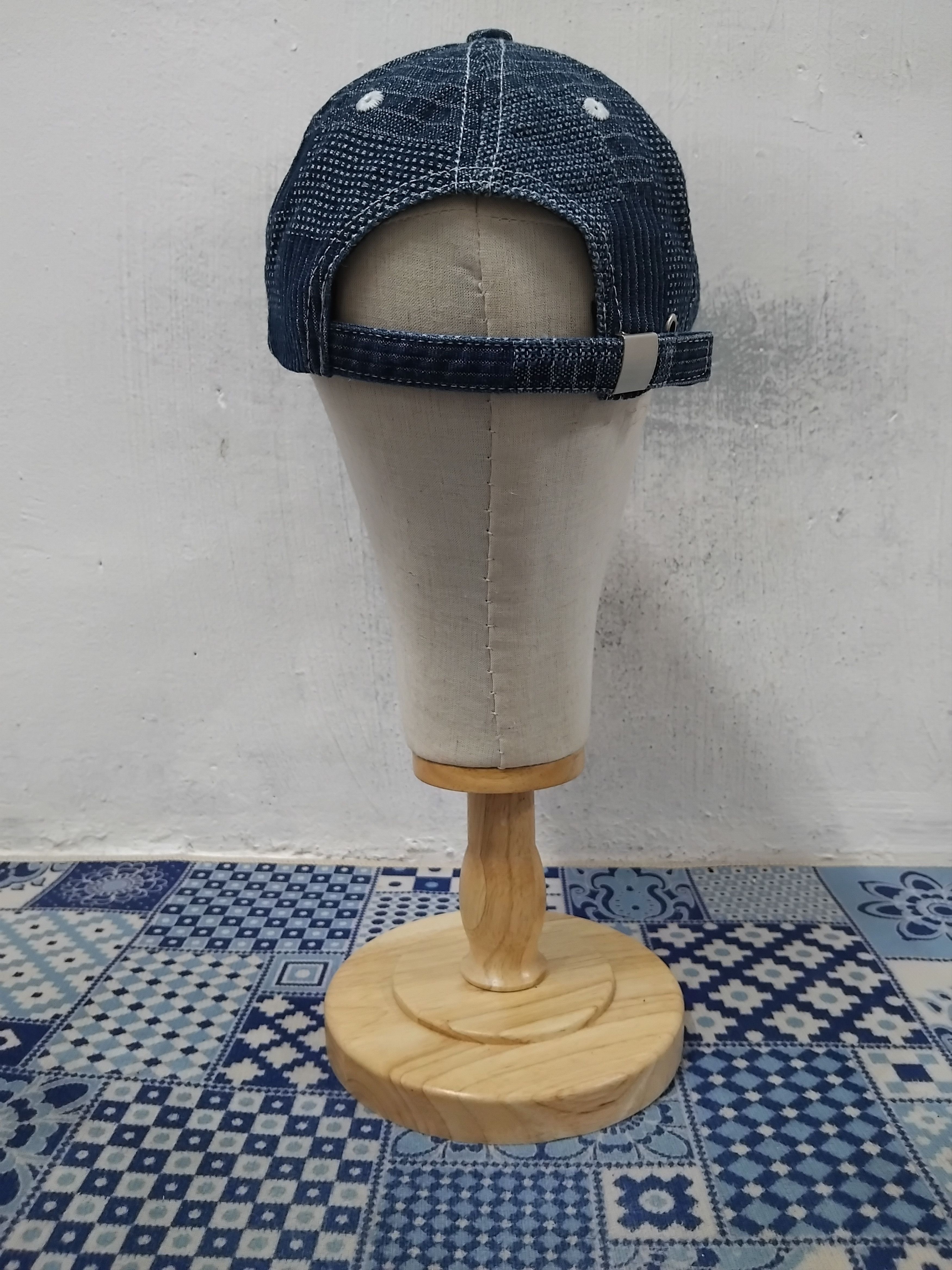 Japanese Brand Shashiko print style kapital inspired cap Size ONE SIZE - 7 Thumbnail