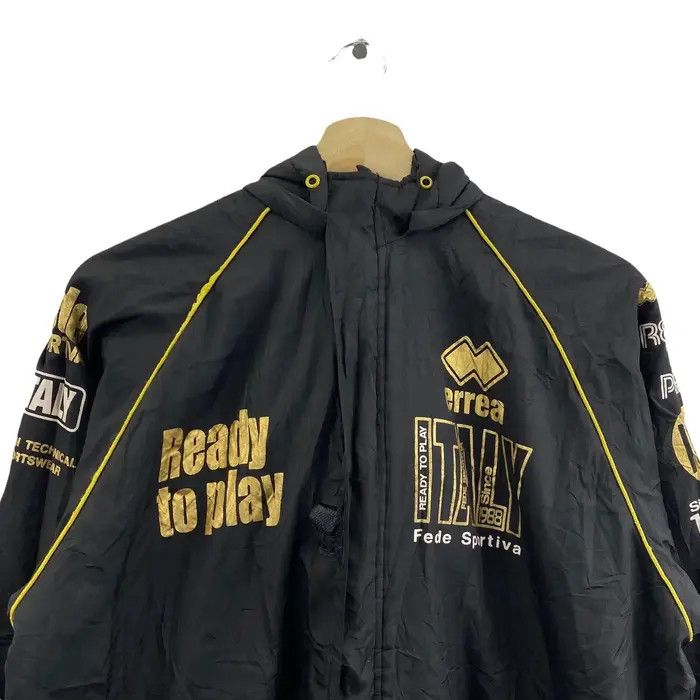 Vintage Vtg 90’ ERREA ITALY SPORTIVA Coach Technical Windbreaker Size US L / EU 52-54 / 3 - 2 Thumbnail