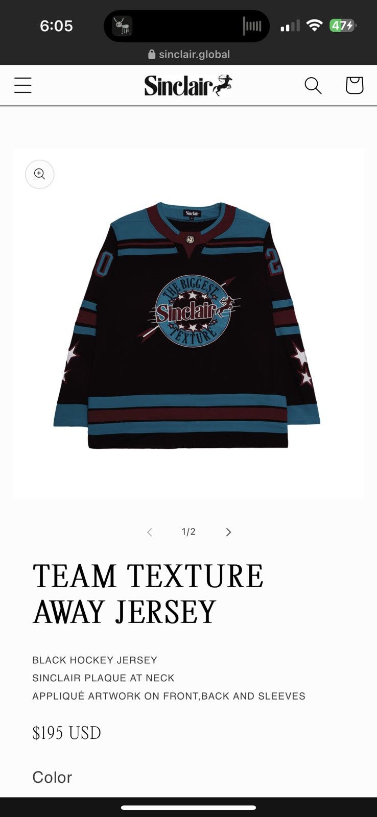 Sinclair Global Sinclair hockey jersey Size US L / EU 52-54 / 3 - 1 Thumbnail