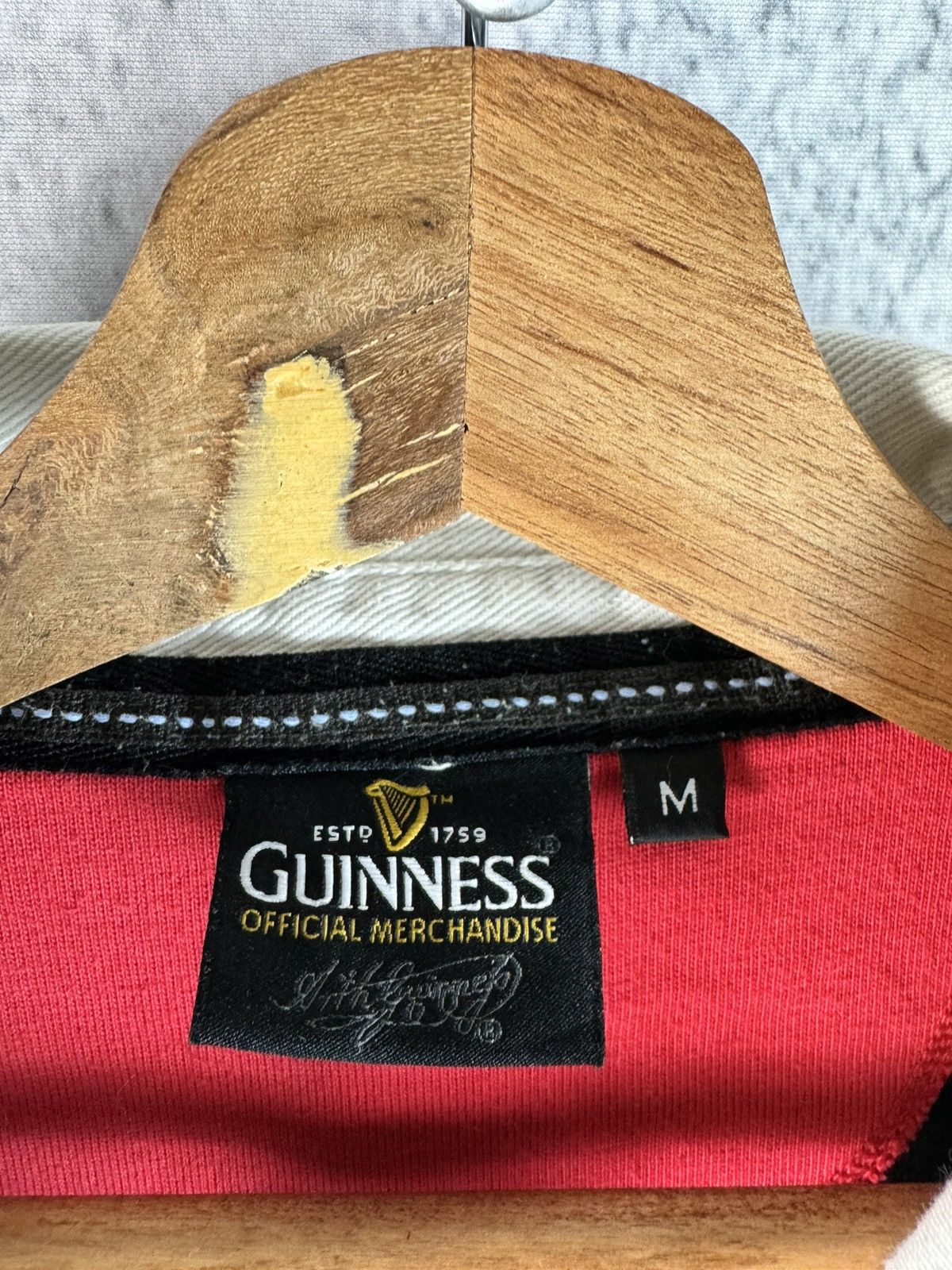 Cotton Traders Vintage England Rugby Cotton Traders Guiness Polo Jersey Size US M / EU 48-50 / 2 - 3 Thumbnail