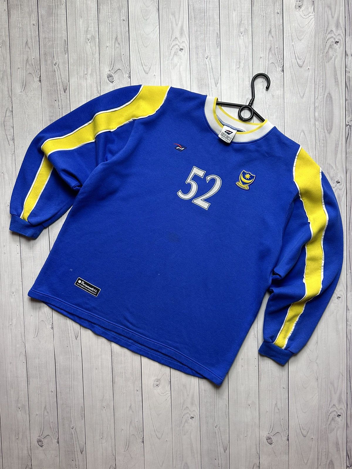 Vintage Vintage Portsmouth soccer sweatshirt 52 rare size L Size US L / EU 52-54 / 3 - 1 Thumbnail