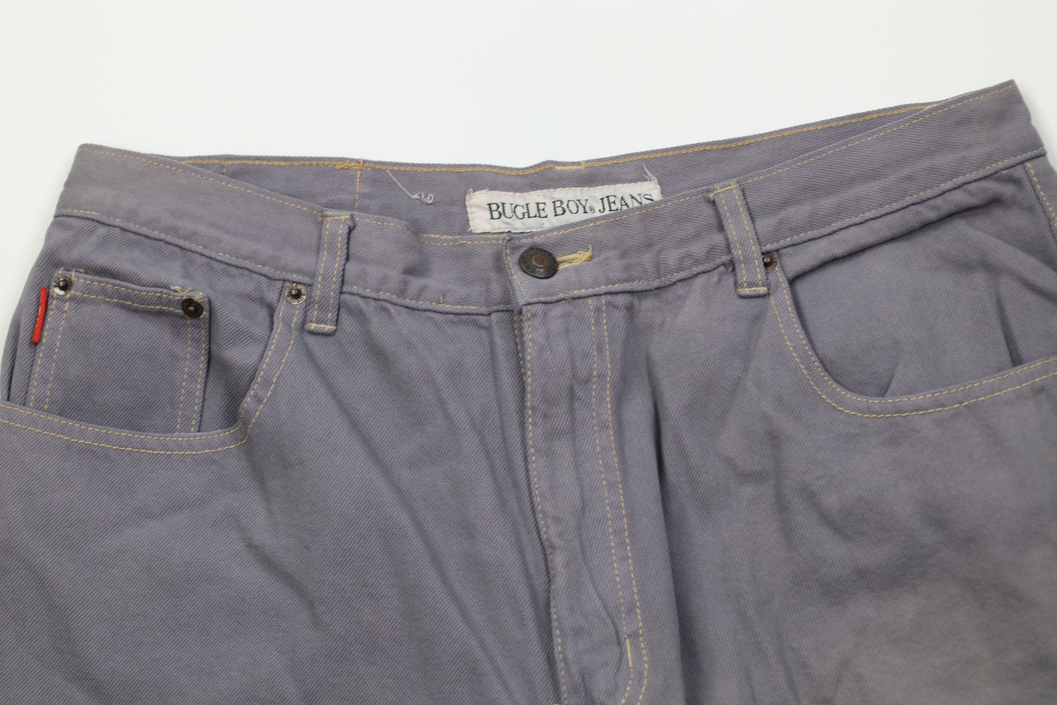 Vintage Vintage 90s Streetwear Relaxed Fit Above Knee Denim Shorts Size US 34 / EU 50 - 2 Thumbnail