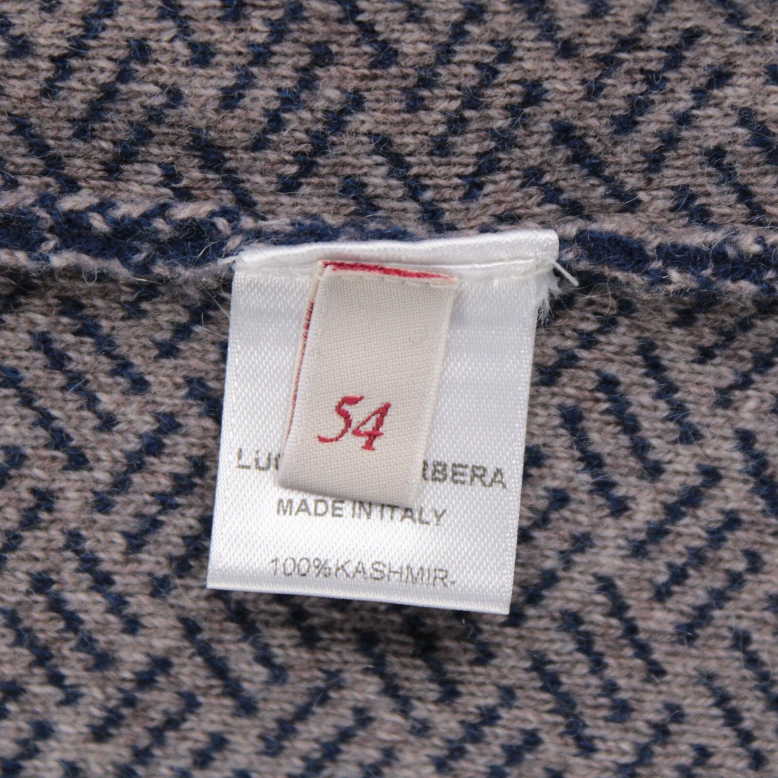 Luciano Barbera Luciano Barbera Sweater Size US XL in Blue Size US XL / EU 56 / 4 - 7 Thumbnail