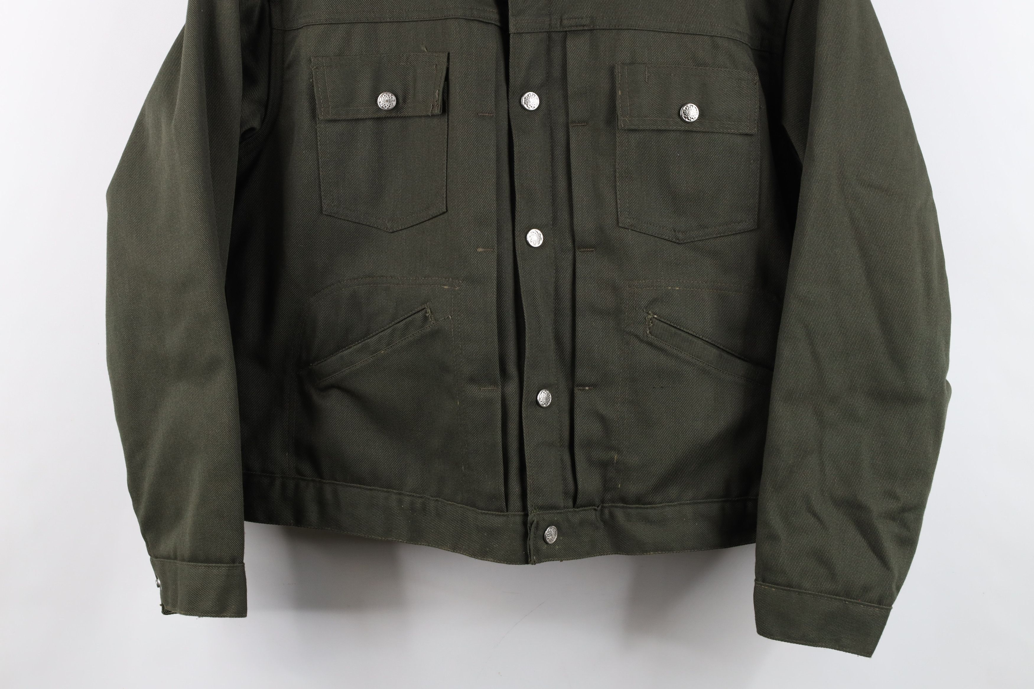 Vintage Vintage 60s 70s Ranchcraft Trucker Jacket Loden Green USA Size US XL / EU 56 / 4 - 3 Thumbnail