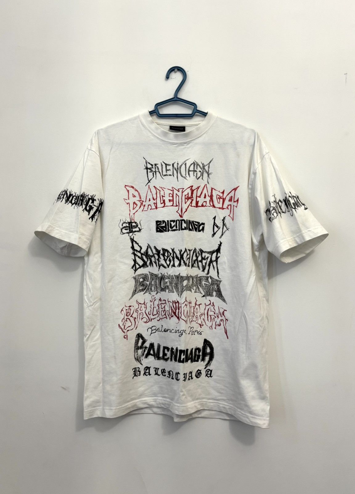 Balenciaga Balenciaga DIY Metal T-Shirt Size US S / EU 44-46 / 1 - 1 Thumbnail