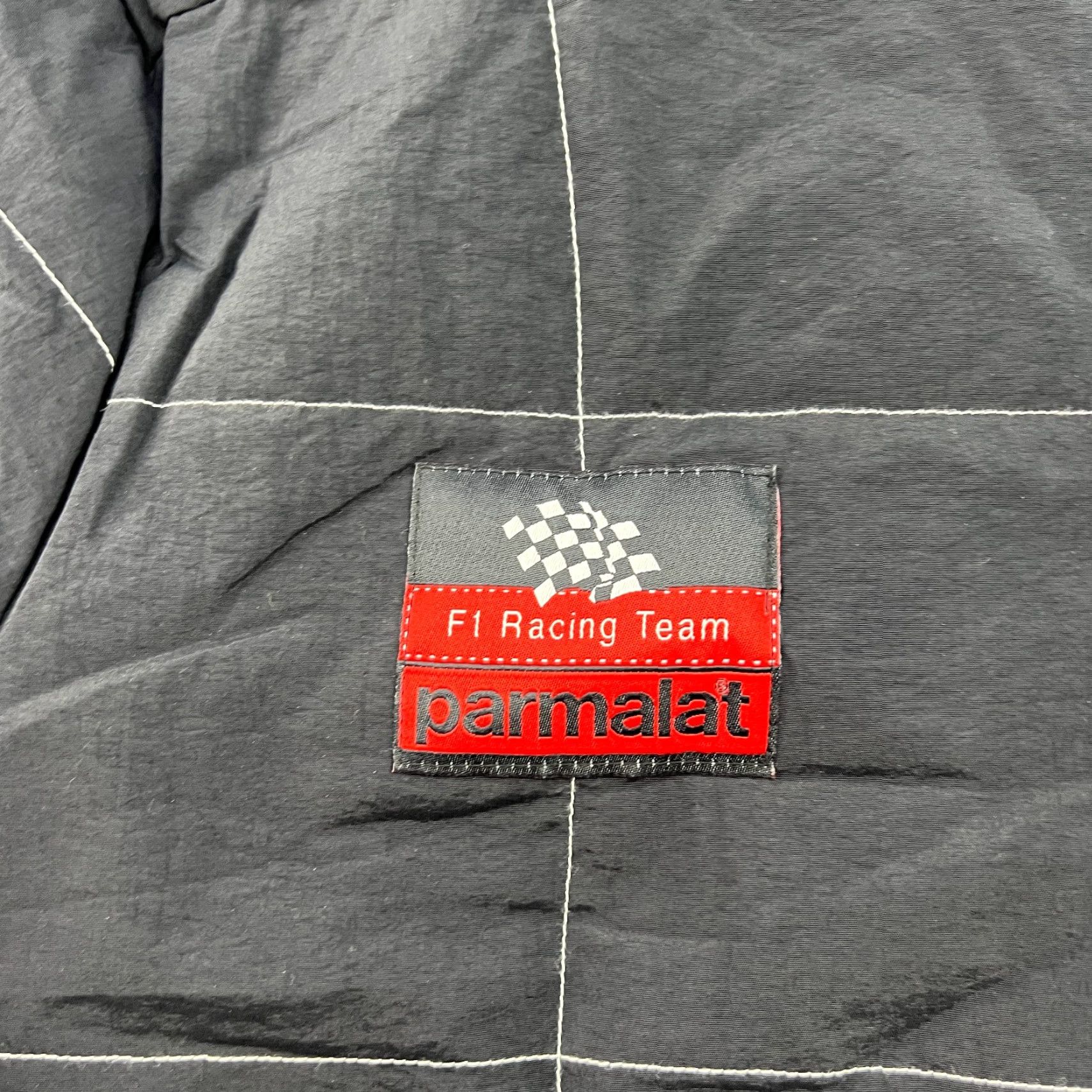 Vintage VINTAGE Parmalat F1 Racing Team World Champions Jacket Medium Black Formul a 1 Jacket Mens Size US M / EU 48-50 / 2 - 4 Thumbnail