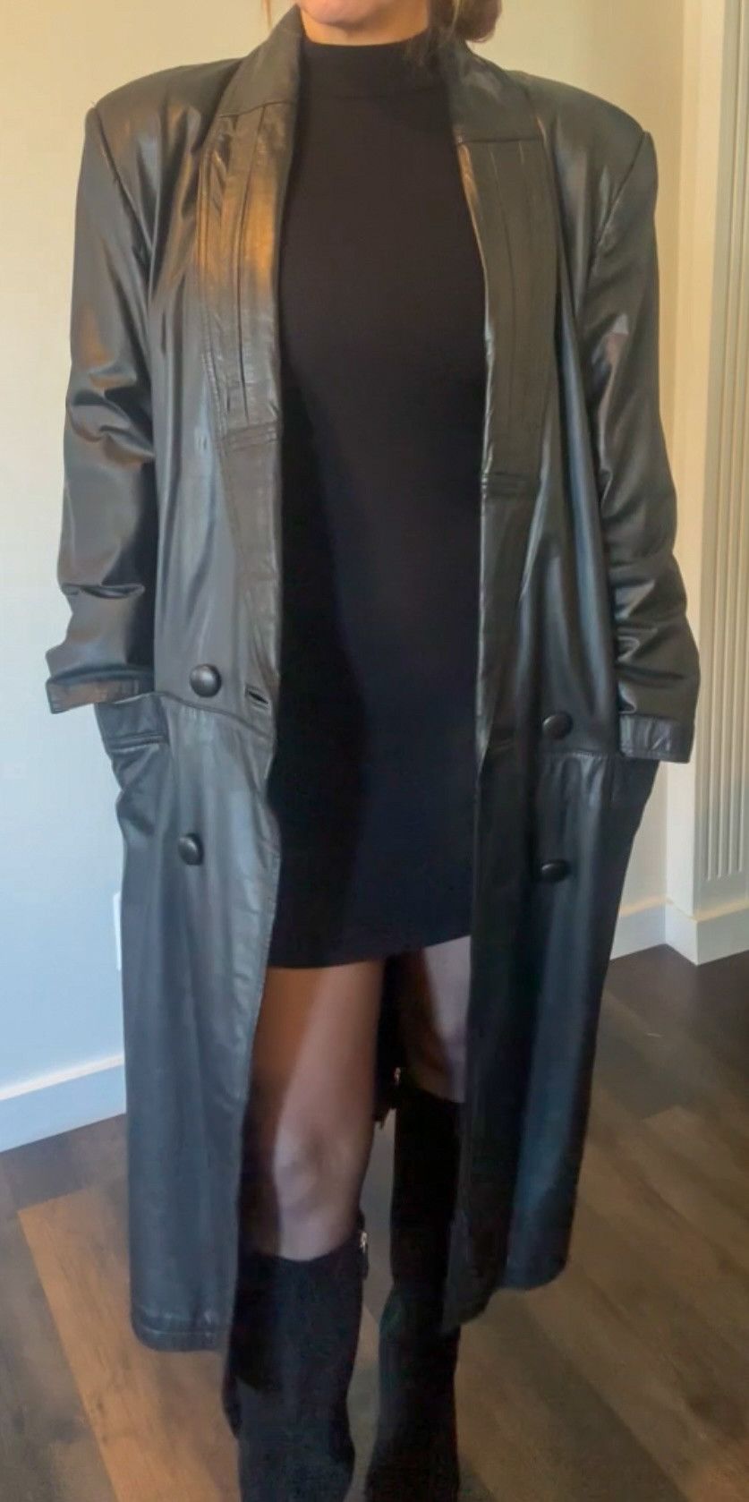 Yves Saint Laurent Vintage Yves Saint Laurent leather trench coat Size M / US 6-8 / IT 42-44 - 1 Thumbnail