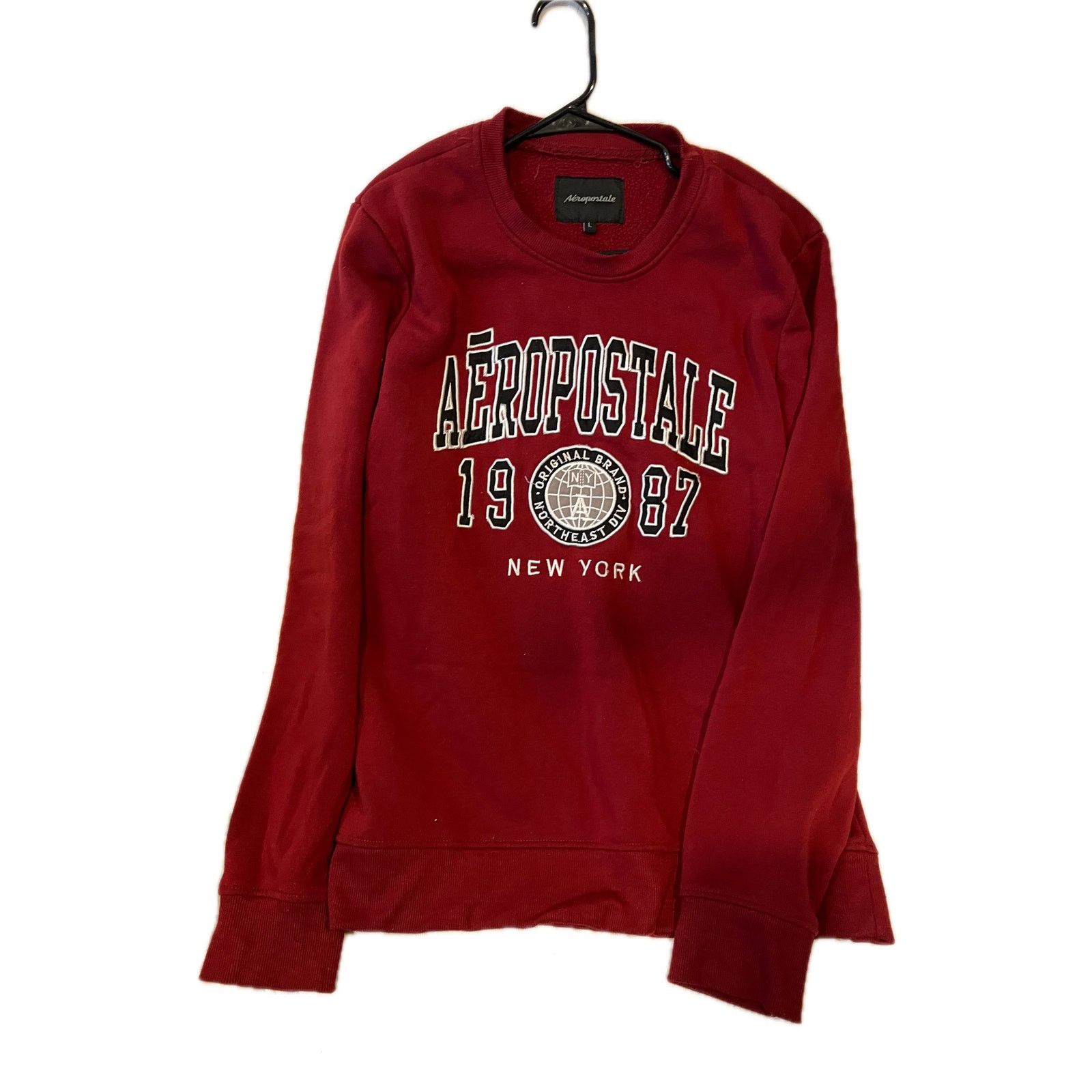 Aeropostale Aeropostale Red Pullover Crew Mens L Size US L / EU 52-54 / 3 - 1 Thumbnail