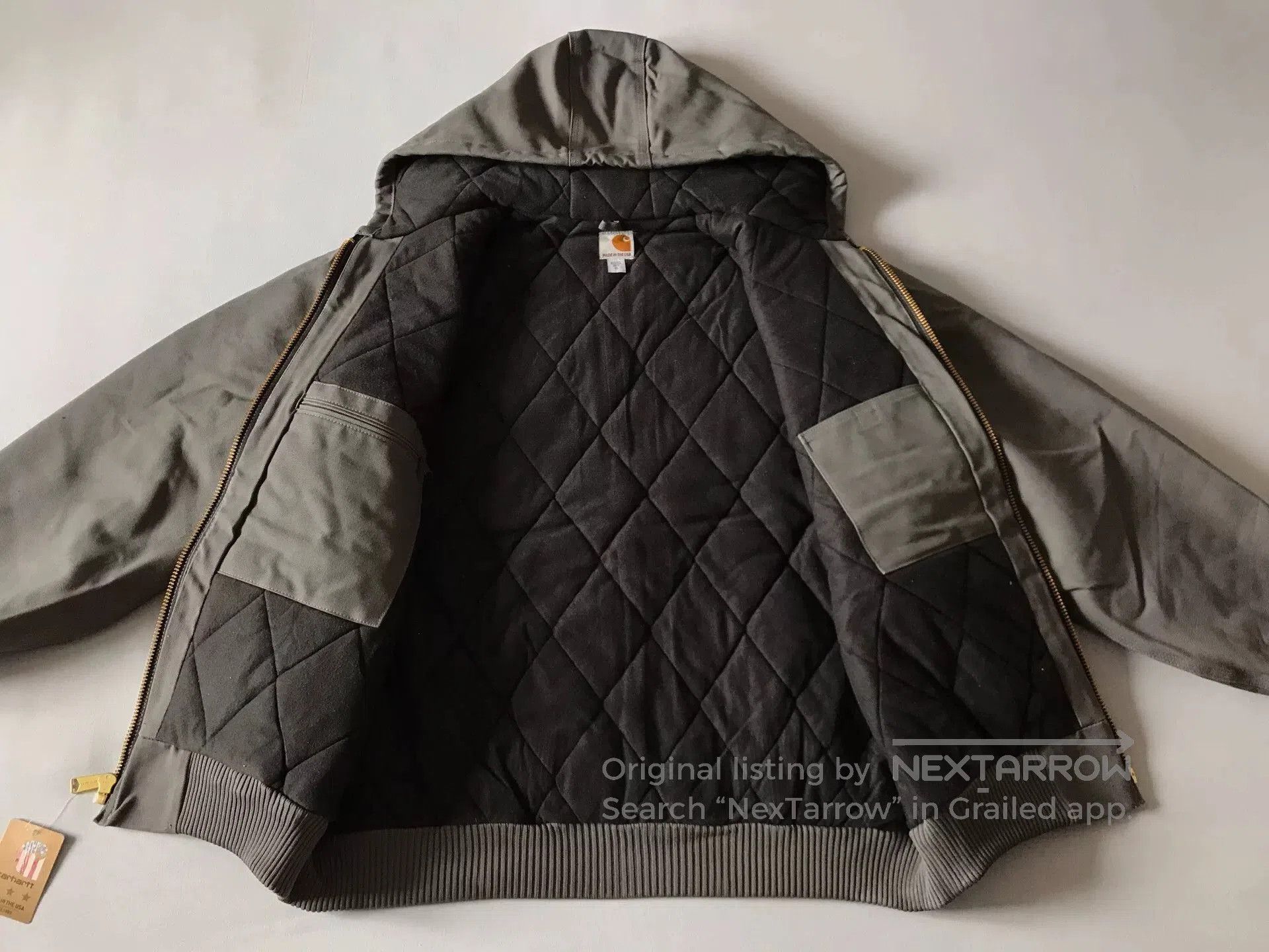 Carhartt Carhartt J140 Hooded Work Jacket. Size US XL / EU 56 / 4 - 3 Thumbnail