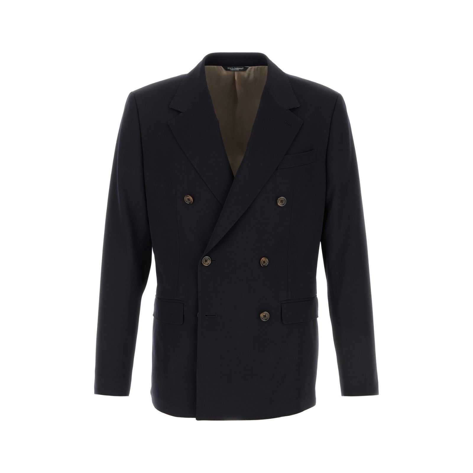 Dolce & Gabbana DOLCE & GABBANA Black Stretch Wool Blazer New & Authentic (M Size US L / EU 52-54 / 3 - 1 Thumbnail