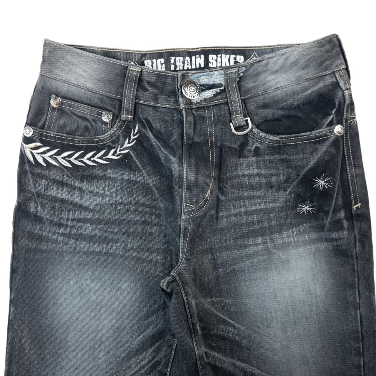 Other Vintage Big Train Japanese Biker Denim Jeans Size W29 Size US 29 - 4 Thumbnail