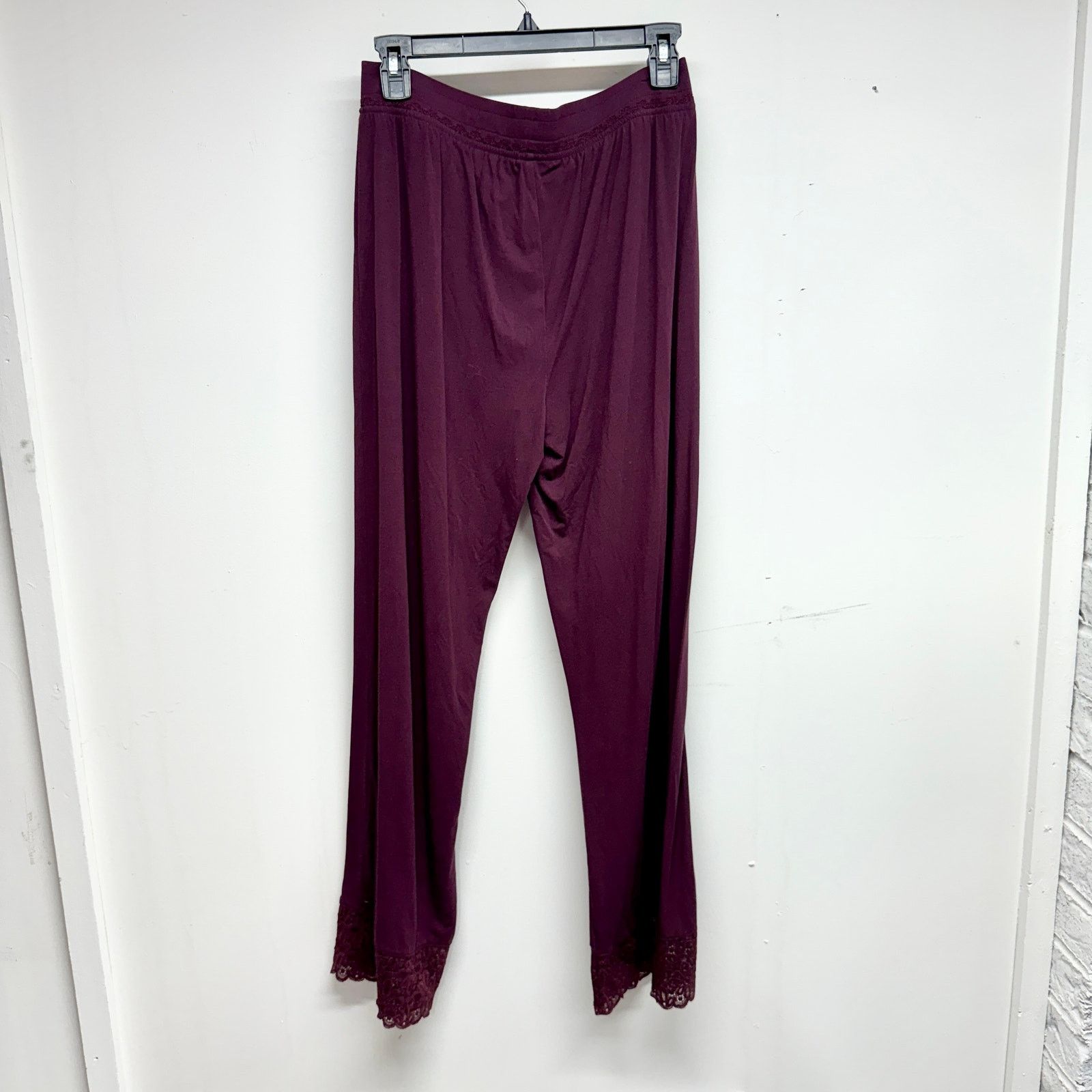 Other Soft Surroundings Lace Flowy Flared Bottom Pants Size Small Size 26" / US 2 / IT 38 - 3 Thumbnail