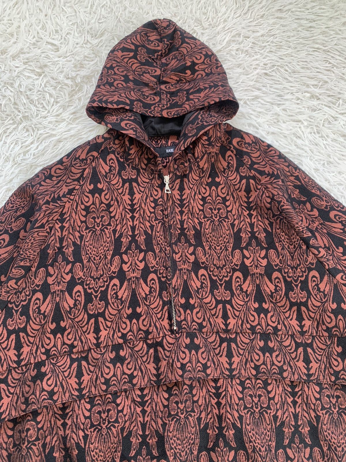 HARE Cozy Art Half Zipper Hare Jacket Hooded Size US S / EU 44-46 / 1 - 5 Thumbnail