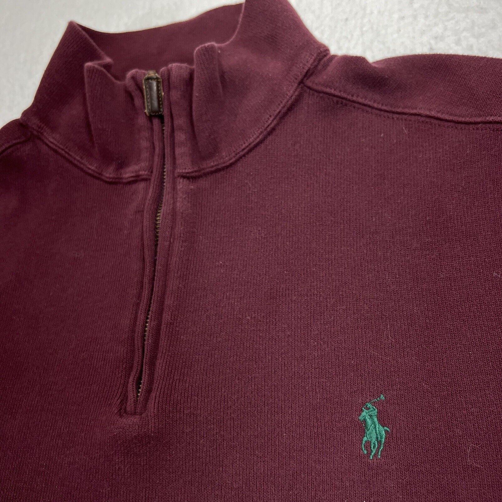 Polo Ralph Lauren Vintage Polo by Ralph Lauren Men's XL Maroon Sweatshirt Size US XL / EU 56 / 4 - 3 Thumbnail