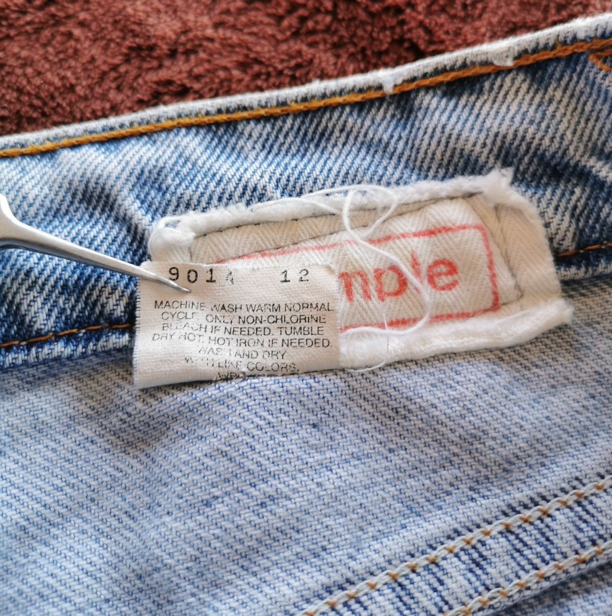 Levi's Levis Straight Leg Relaxed Fit Style HystericGlamour Size US 31 - 10 Thumbnail