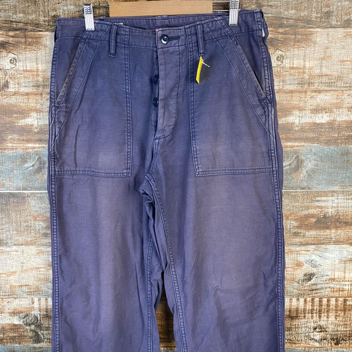 Japanese Brand DL Journal Standard made in japan Purple Casual Pants #C1219 Size US 30 / EU 46 - 4 Thumbnail