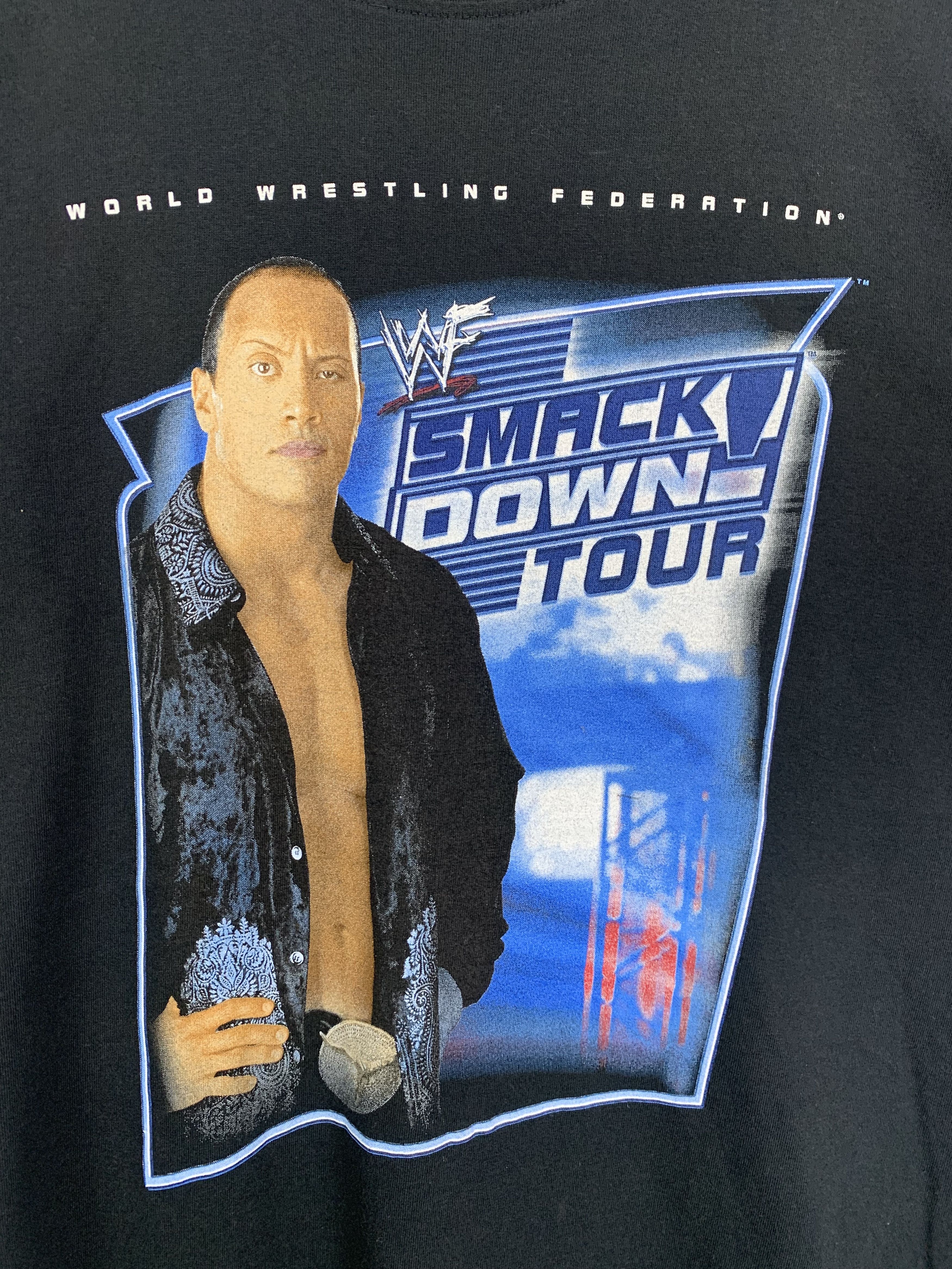 Vintage × WWF Vintage 2002 The Rock Smack Down Asia Tour TA0296 Size US S / EU 44-46 / 1 - 5 Thumbnail