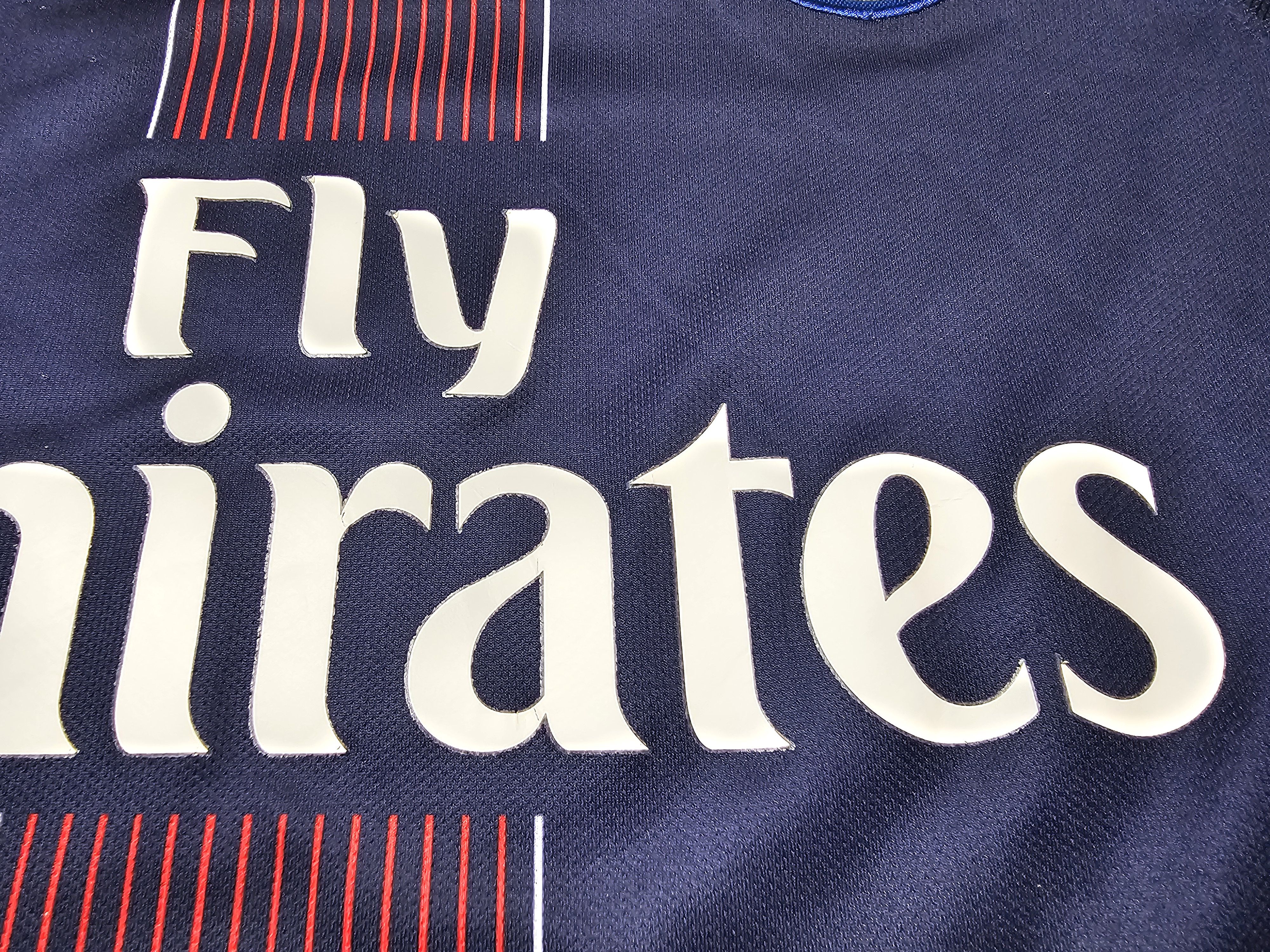Nike PSG PARIS SAINT-GERMAIN 2016 2017 FOOTBALL SOCCER JERSEY Size US M / EU 48-50 / 2 - 7 Thumbnail