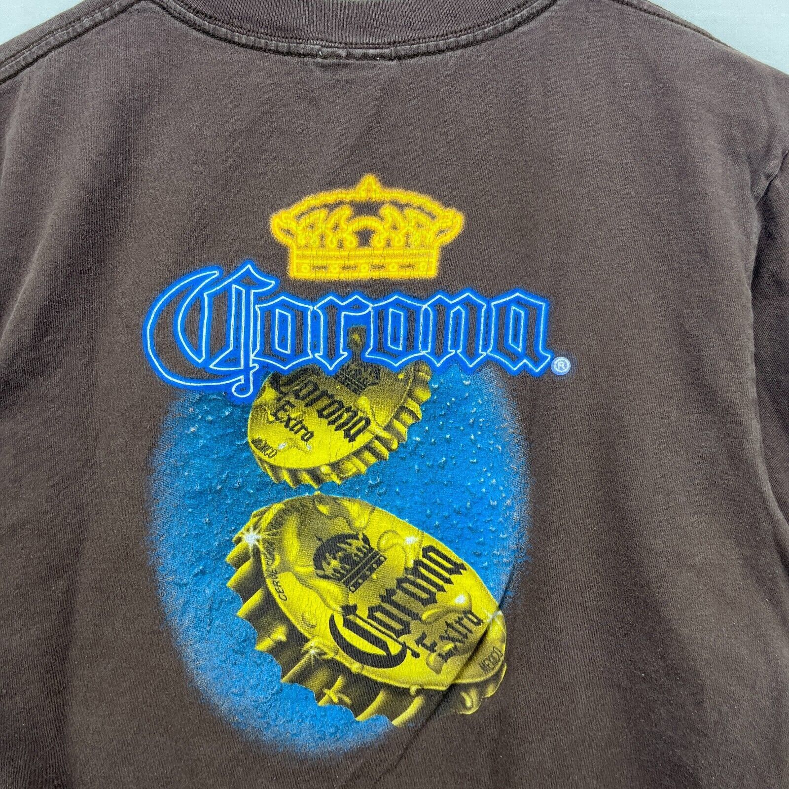 Vintage Vintage Y2K Corona beer T-shirt Medium Send Full Szn Size US M / EU 48-50 / 2 - 3 Thumbnail