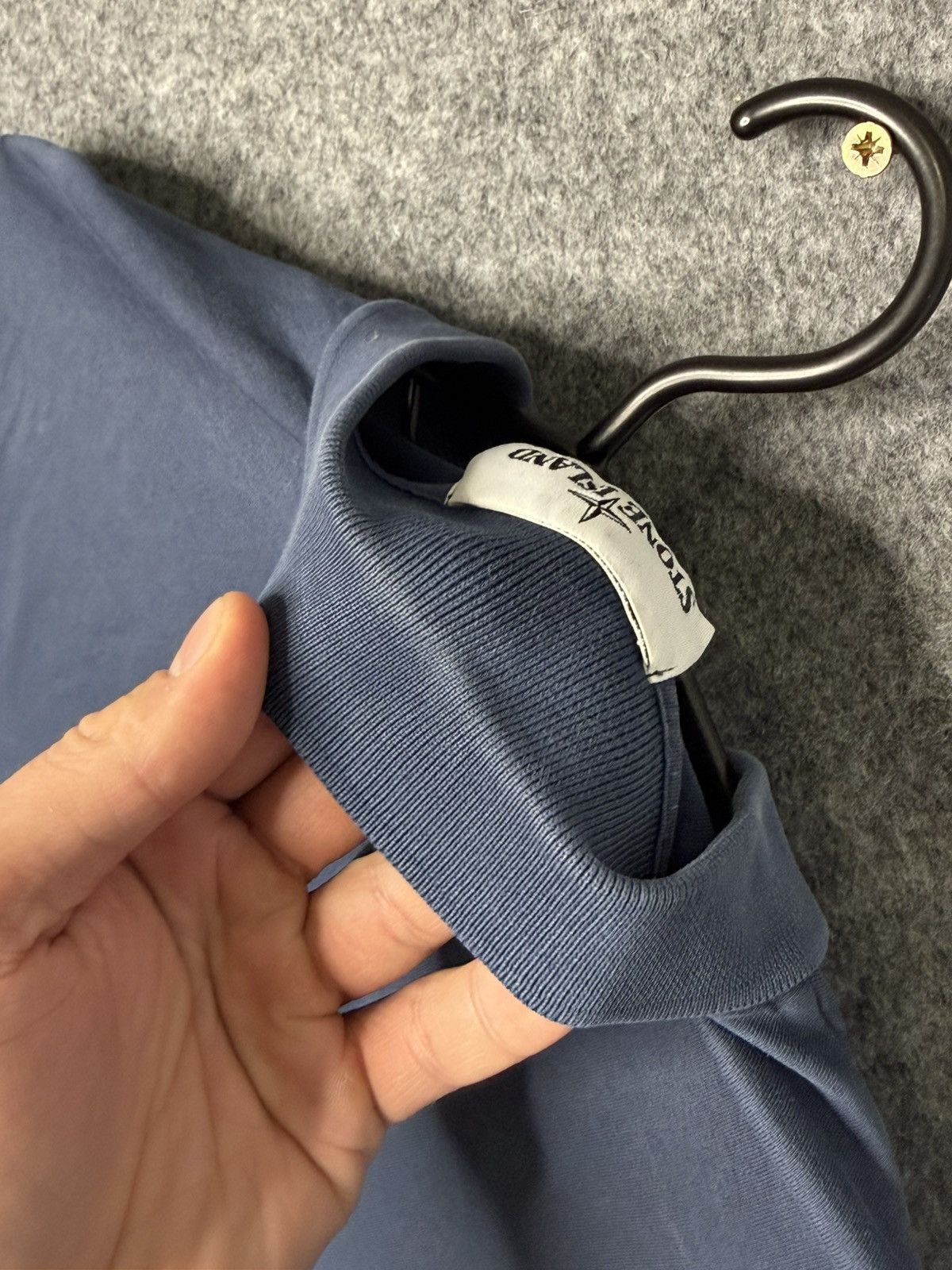 Stone Island Stone Island Navy Blue Small Logo Polo tshirt size M Size US M / EU 48-50 / 2 - 9 Thumbnail