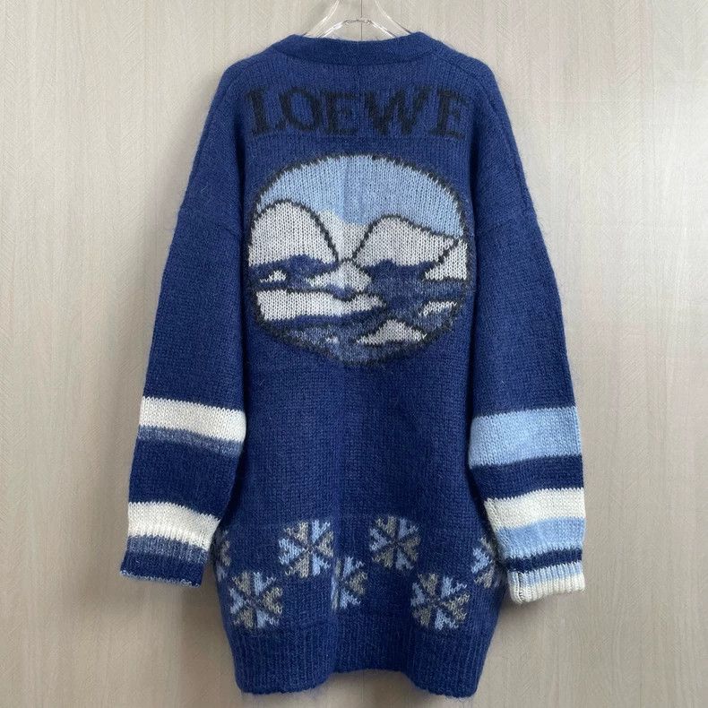 Loewe Loewe Knitted cardigan Size S / US 4 / IT 40 - 3 Thumbnail