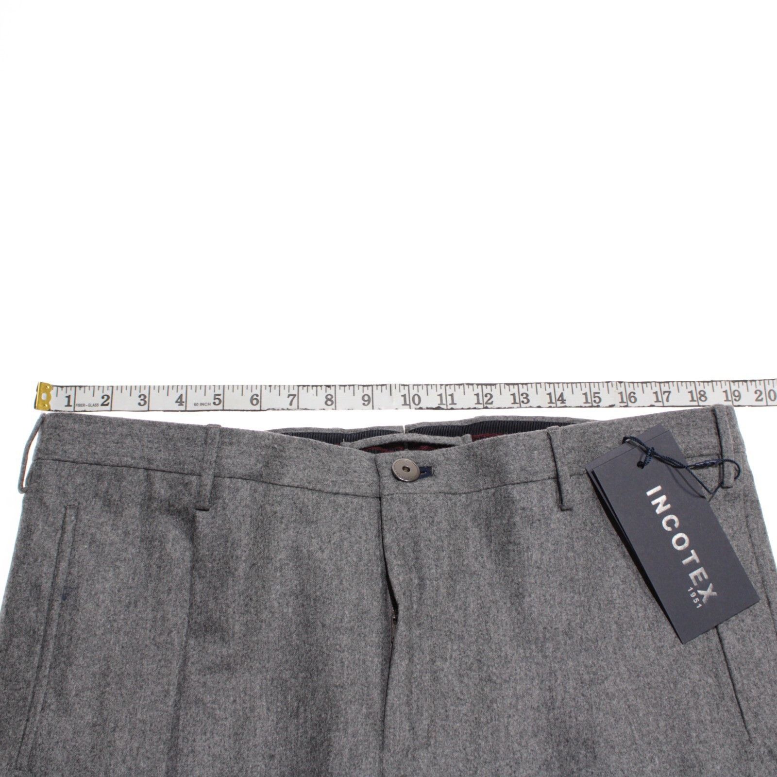 Incotex INCOTEX New with tags Dress Pants Size 38 US In Gray Size US 38 / EU 54 - 5 Thumbnail