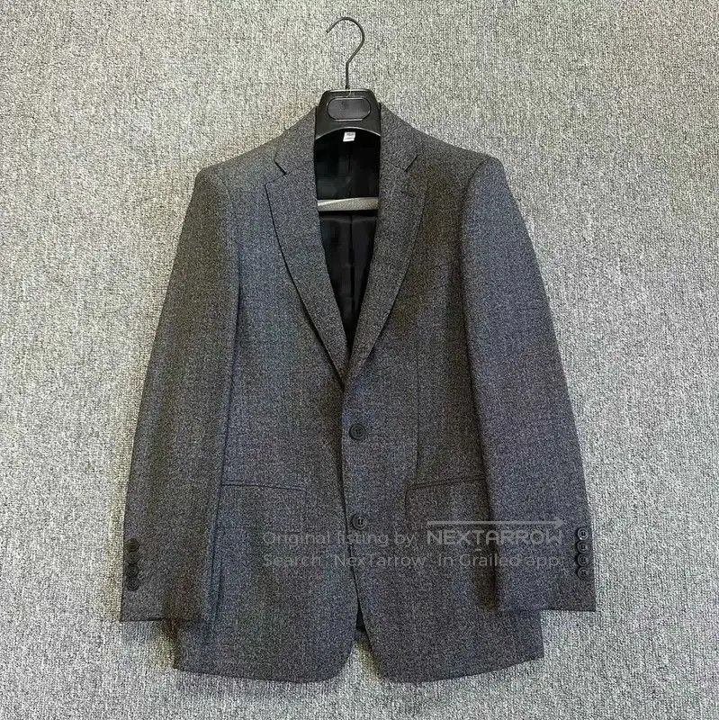 Burberry Burberry Men's Gray Wool Blend Long Coat. Size US S / EU 44-46 / 1 - 1 Thumbnail