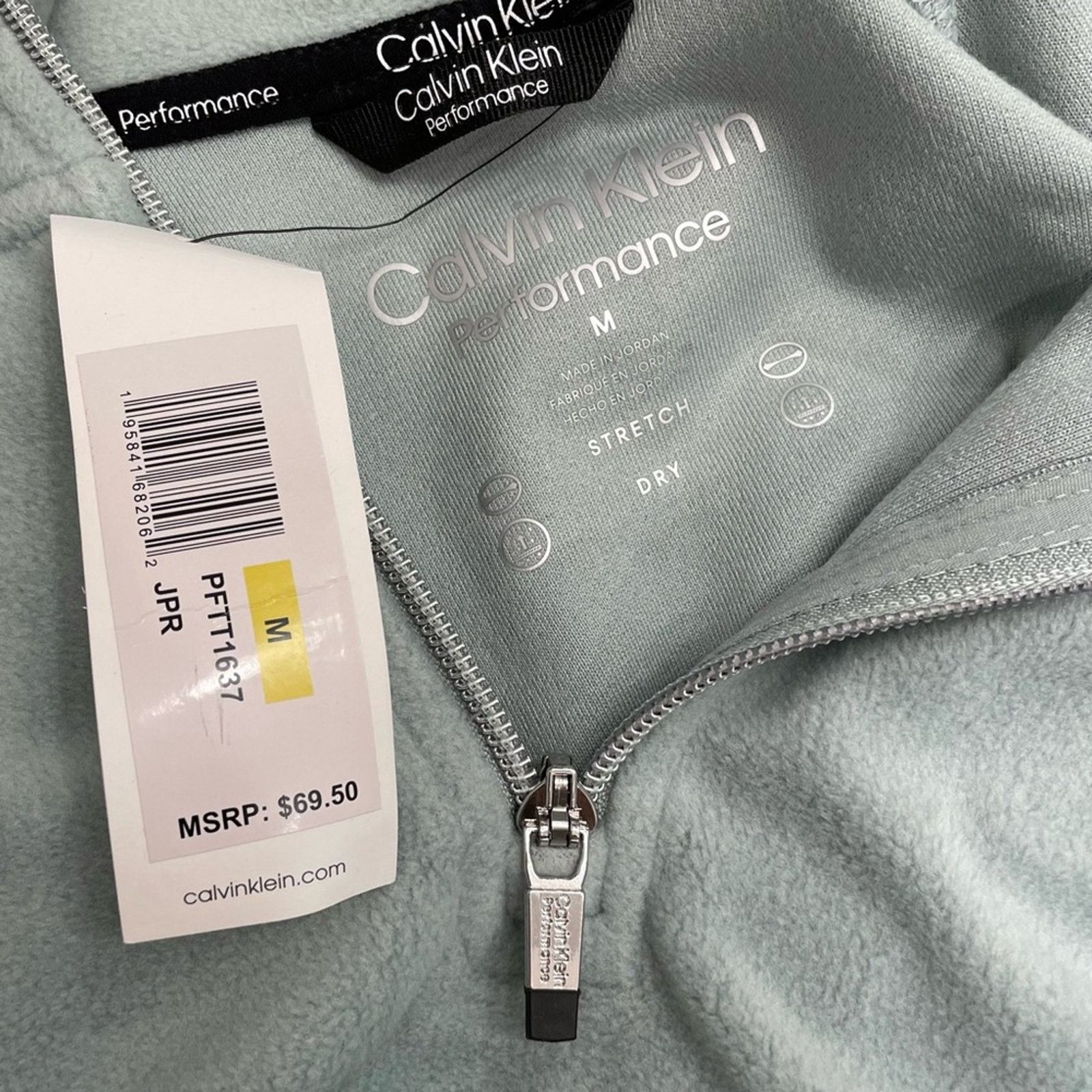 Calvin Klein Calvin Klein Performance Cropped Fleece 1/2 Zip M Size M / US 6-8 / IT 42-44 - 15 Thumbnail