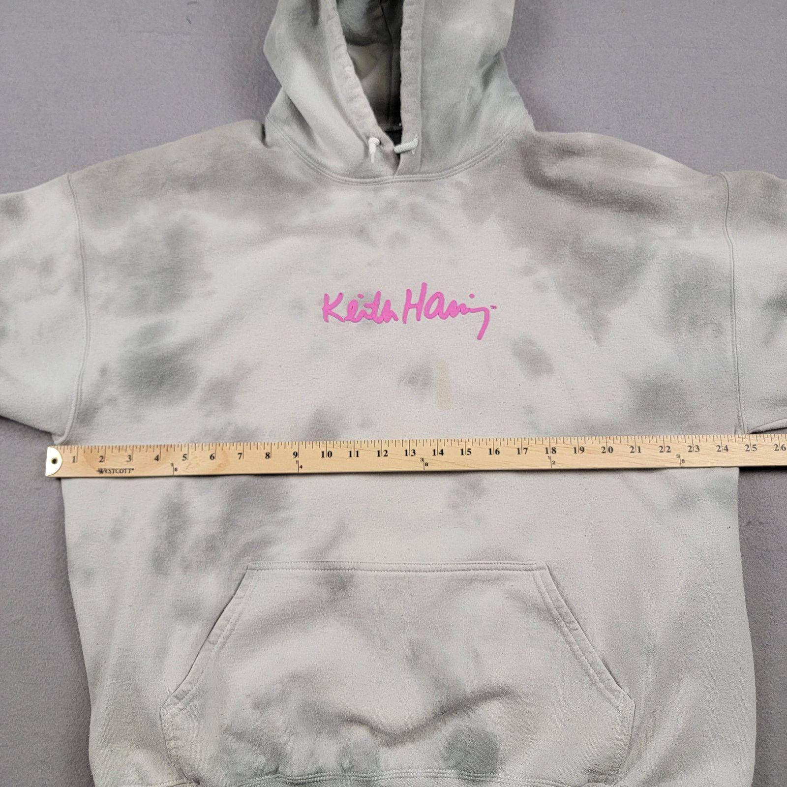 Ripple Junction Ripple Junction Keith Haring Pop Art Tie Dye Hoodie Sz L Size US L / EU 52-54 / 3 - 7 Thumbnail
