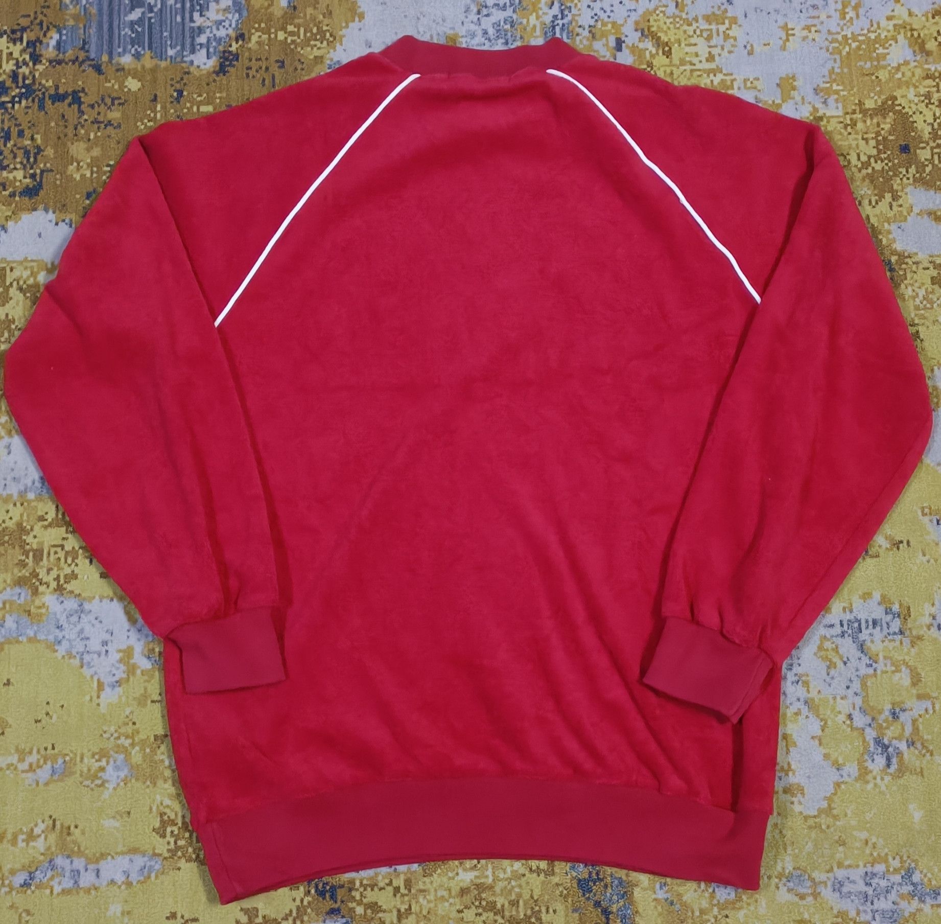 Adidas × Vintage Rare Vintage 80s Adidas Sweatshirt Size US M / EU 48-50 / 2 - 2 Thumbnail
