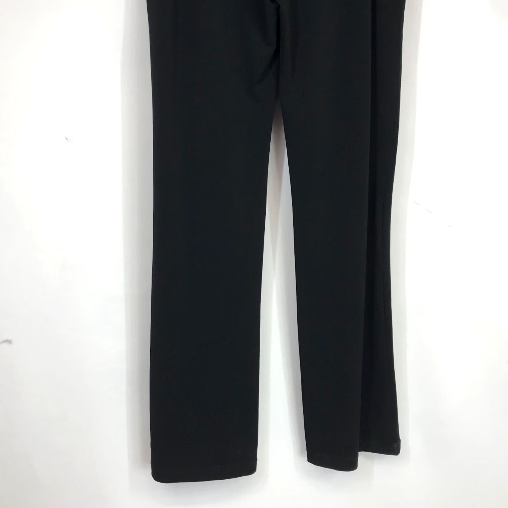 Tilley TILLEY Pants Men Large Black Elastic Waist Flat Front Polyester Blend PANTS Mens L Black Size US 33 - 5 Thumbnail