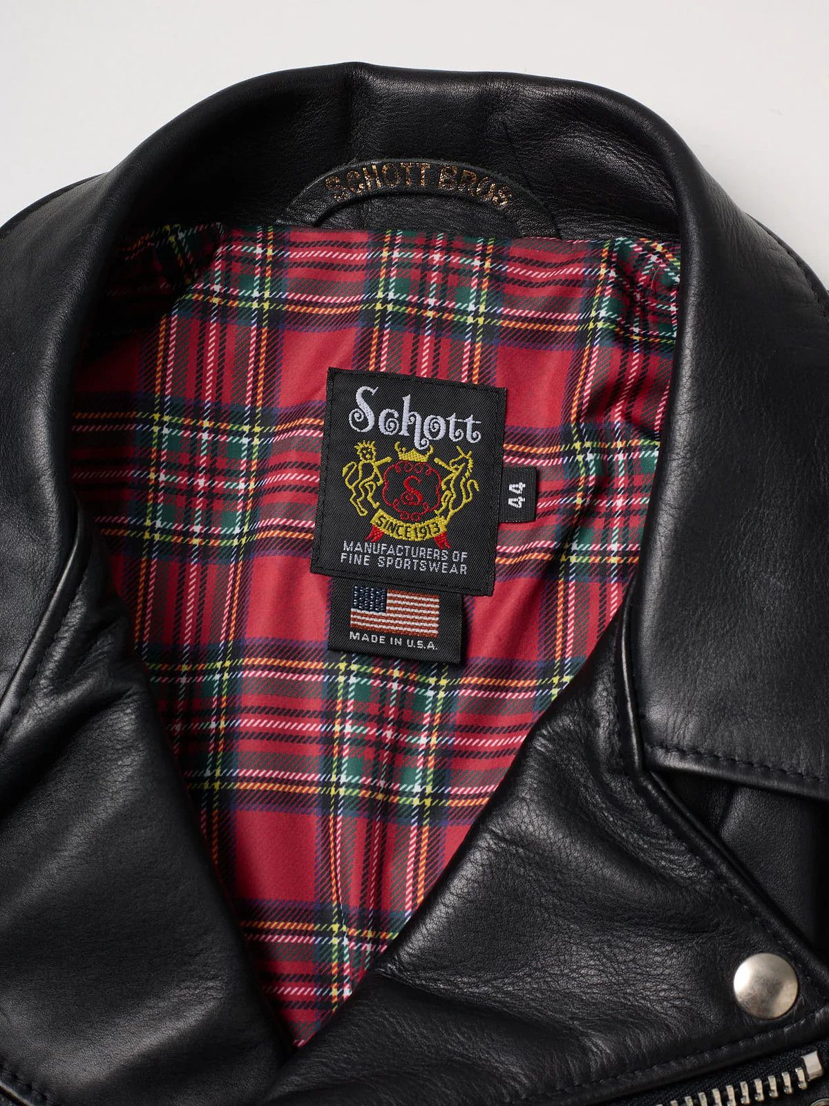 Mastermind Japan MASTERMIND Japan x SCHOTT Black Leather "One Star" Jacket Size US L / EU 52-54 / 3 - 4 Thumbnail
