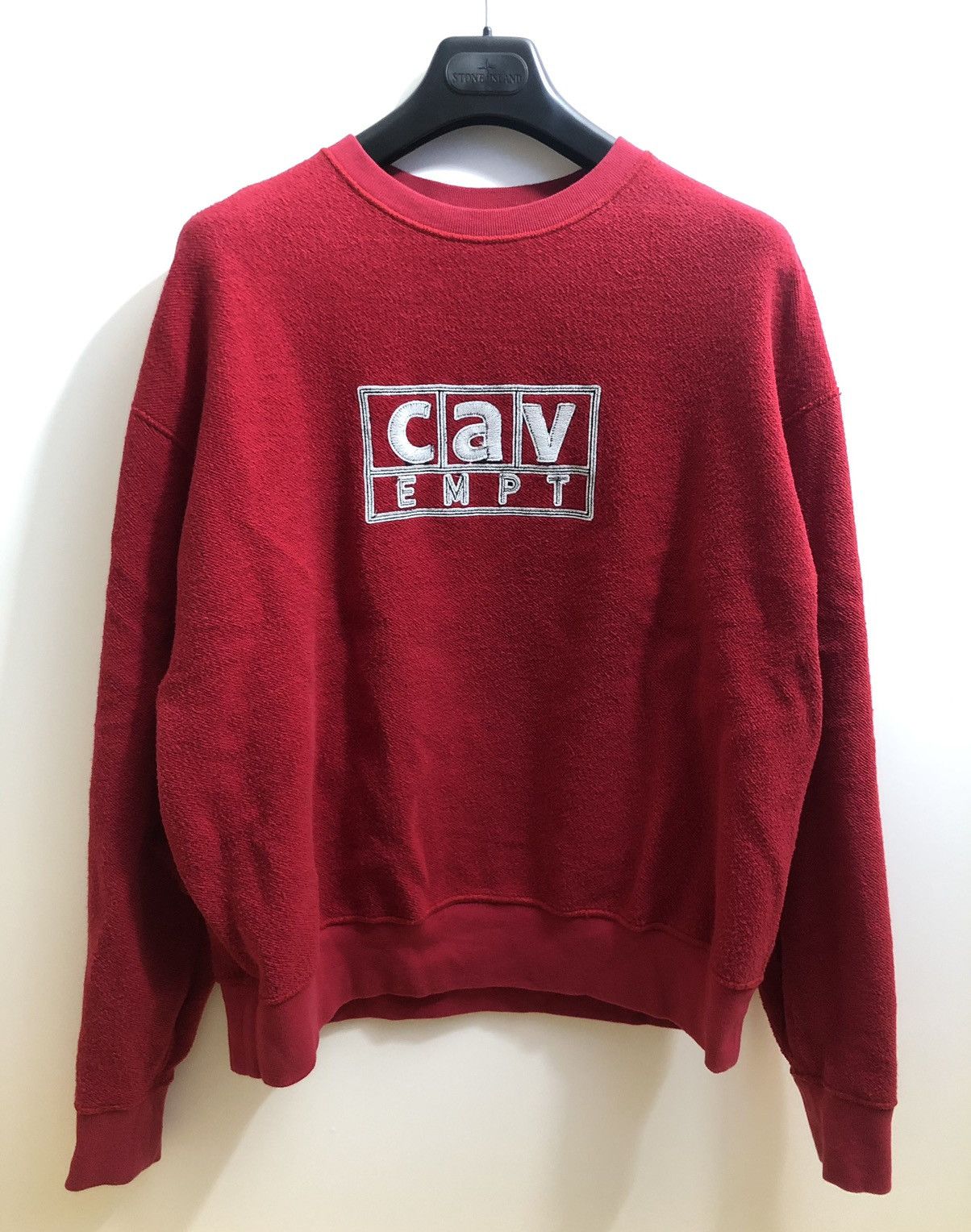 Cav Empt FW18' C.E x BEAMS SSZ c a v BOX REVERSIBLE CREW NECK Size US M / EU 48-50 / 2 - 1 Thumbnail