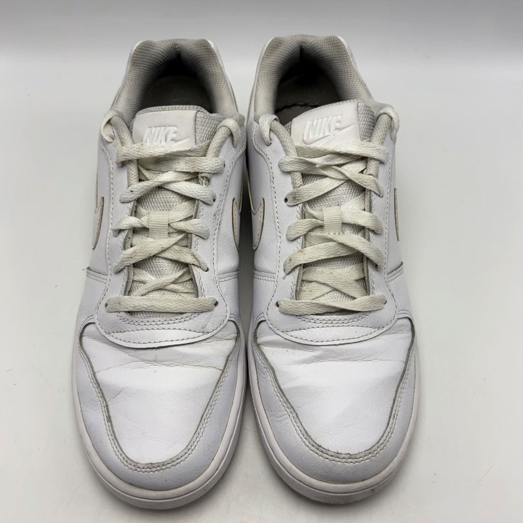 Nike Nike Ebernon Low Triple White AQ1775-100 Mens 10 Casual Sneakers Size US 10 / EU 43 - 3 Thumbnail