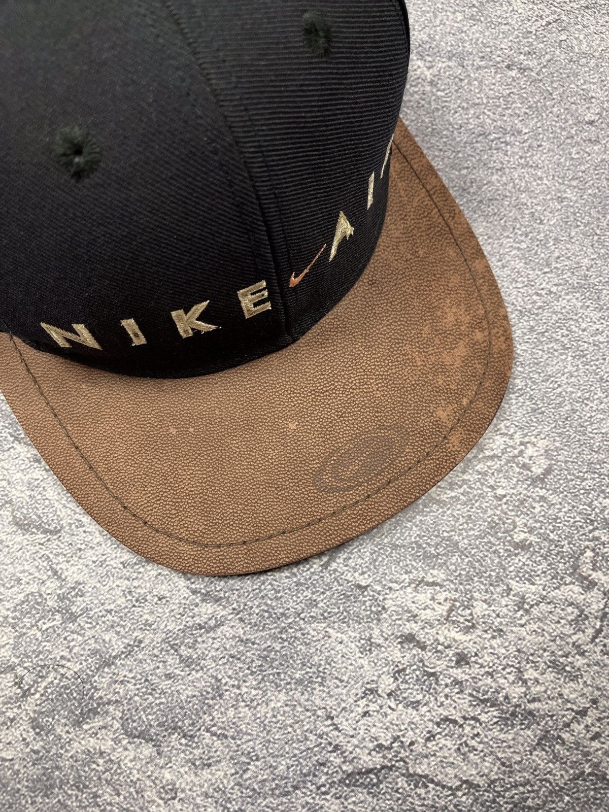 Jordan Brand × Nike × Vintage Vintage Nike Air 90s Very Rare Hat Cap Size ONE SIZE - 3 Thumbnail
