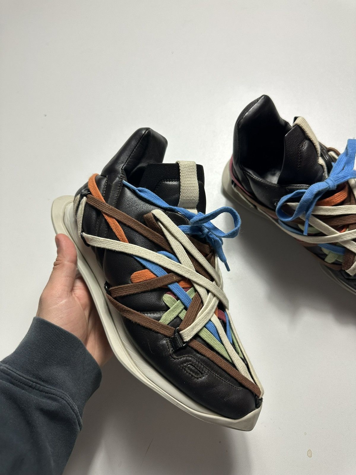 Rick Owens SS20 Rick Owens Tectual Maximal Megalace Runner Size US 7 / IT 37 - 6 Thumbnail