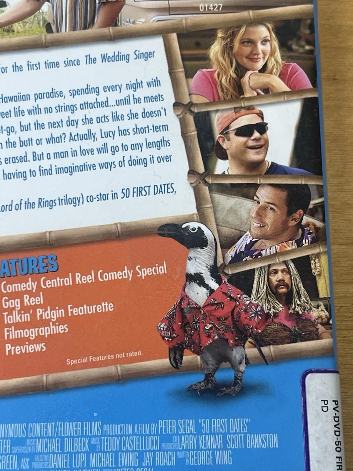 Other 50 First Dates DVD, Widescreen Special Edition Adam Sandler Size ONE SIZE - 8 Thumbnail