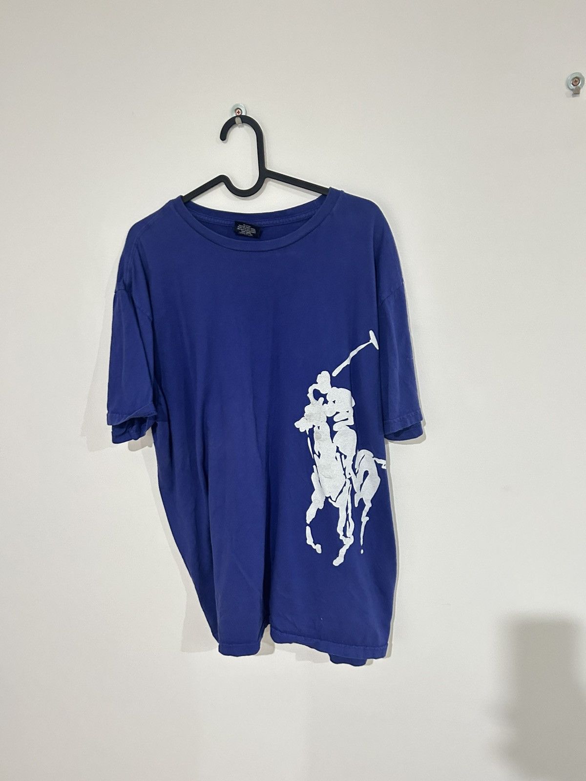 Polo Ralph Lauren RALPH LAUREN BLUE BIG PONY TEE Size US L / EU 52-54 / 3 - 1 Thumbnail