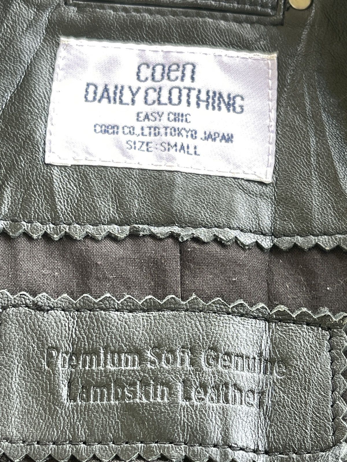 14th Addiction Coen Double Collar Soft Lambskin Biker Jacket Size S / US 4 / IT 40 - 12 Thumbnail