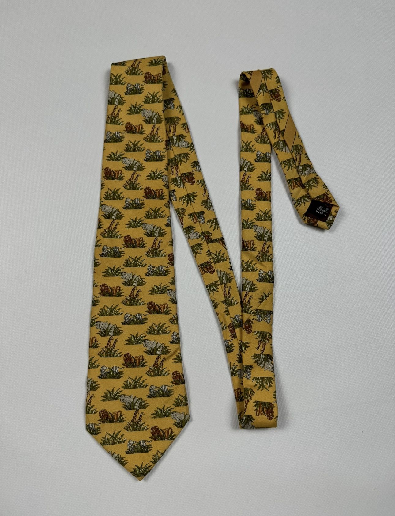 Salvatore Ferragamo Salvatore Ferragamo Tie Silk Size ONE SIZE - 2 Thumbnail