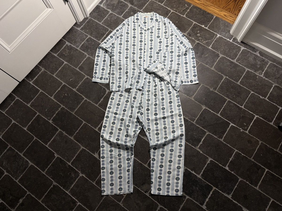 Vintage True Vintage Pajama Set 1960s Two Piece Matching Suit Sleep Size US 34 / EU 50 - 17 Thumbnail