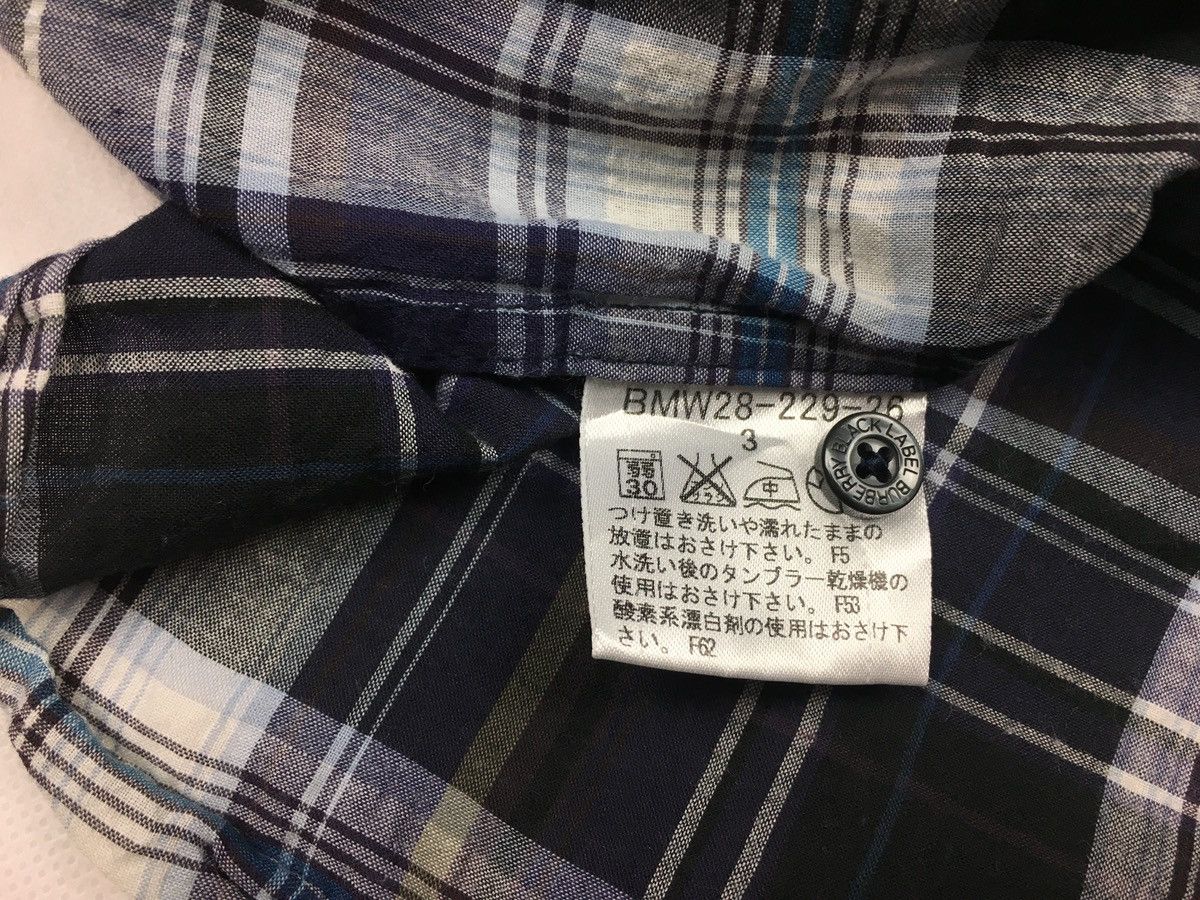 Burberry × Flannel Burberry Black Label Flannel Plaid Checked Double Pocket Size US L / EU 52-54 / 3 - 9 Thumbnail