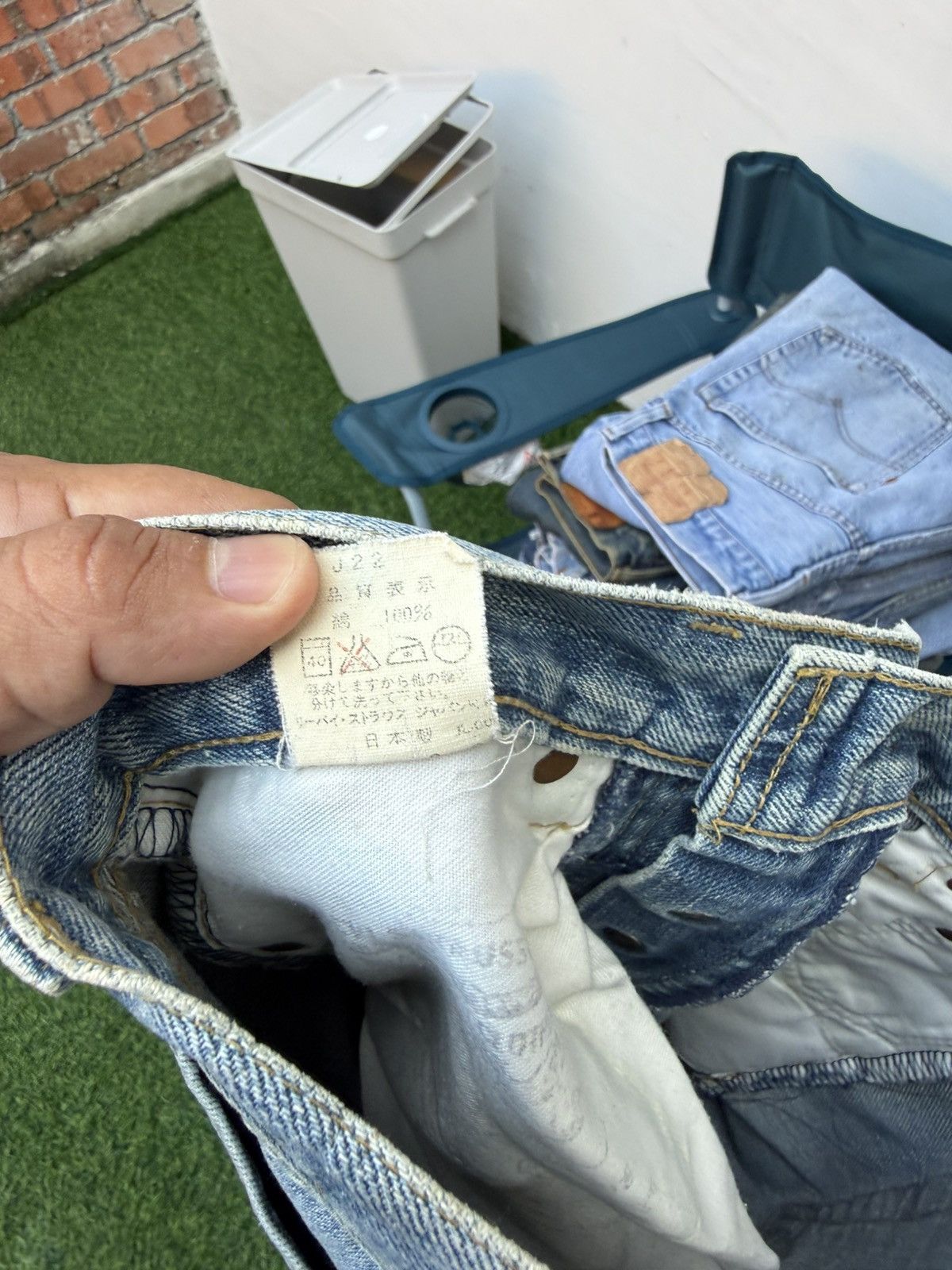 Levi's Vintage Clothing W30x30.5 Vintage levi’s 503B redline big E faded Size US 30 / EU 46 - 8 Thumbnail