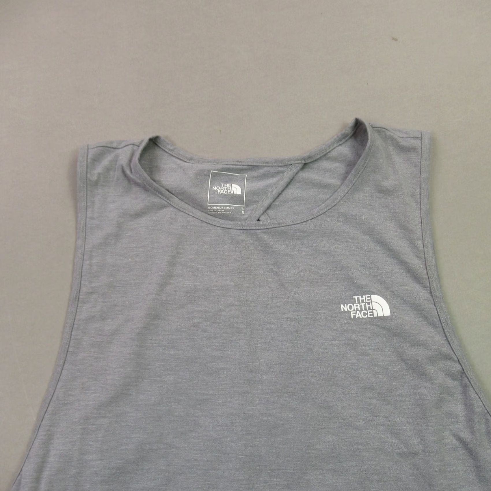 The North Face North Face Shirt Womens Large Sleeveless Lightweight Casual Workout Gray Size L / US 10 / IT 46 - 3 Thumbnail