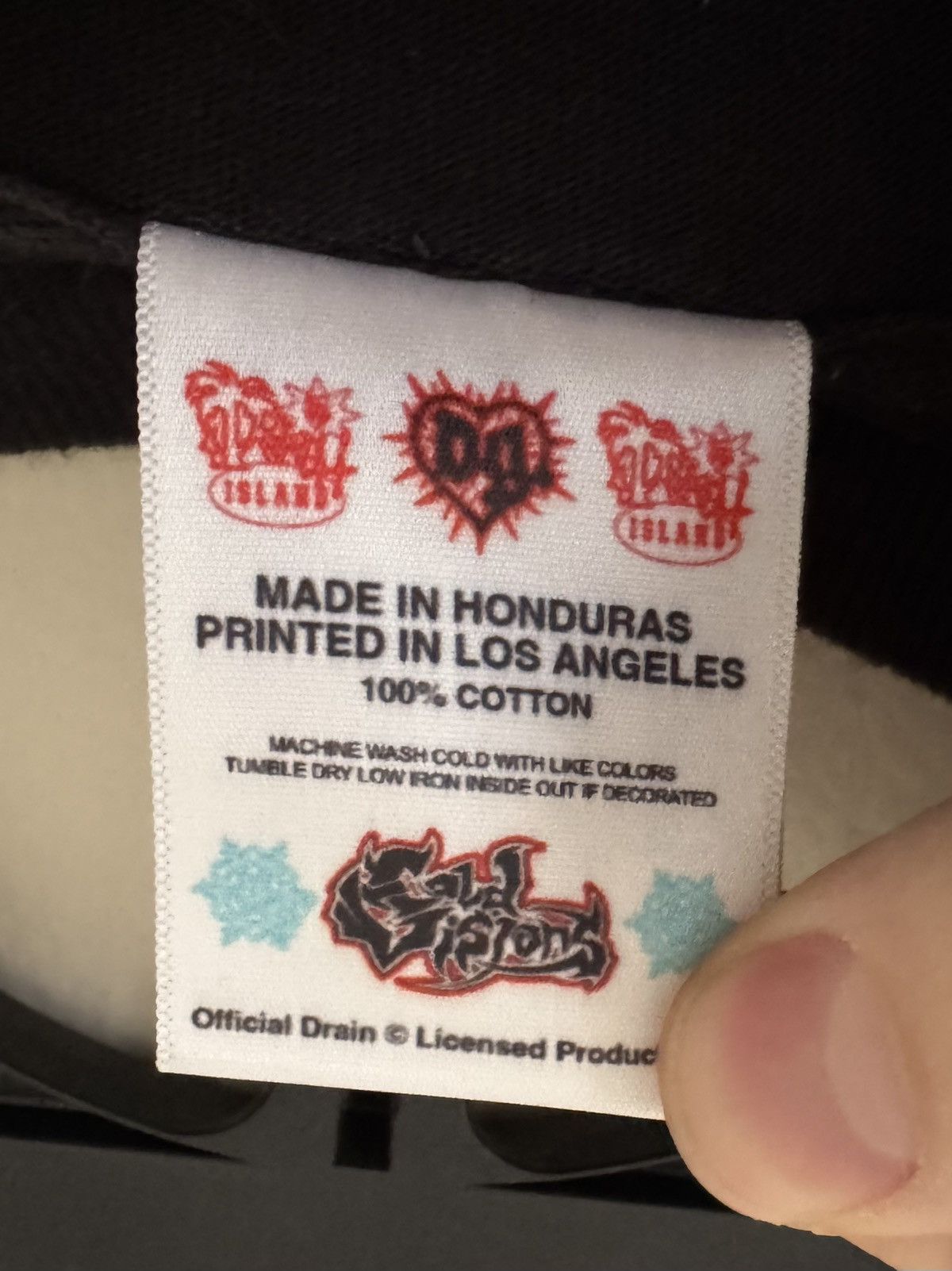 Drain Gang × Sad Boys Bladee Dreign Drain Longsleeve Rare Popup Exclusive Size US L / EU 52-54 / 3 - 7 Thumbnail